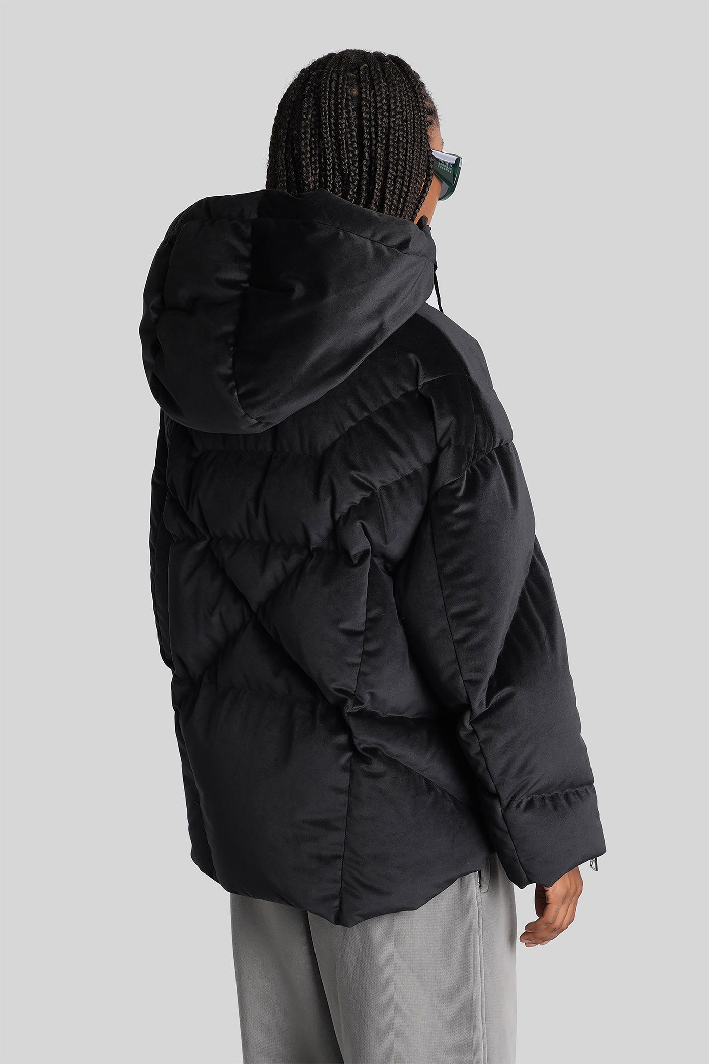 Khrisjoy Quilted Padded Jacket In Black