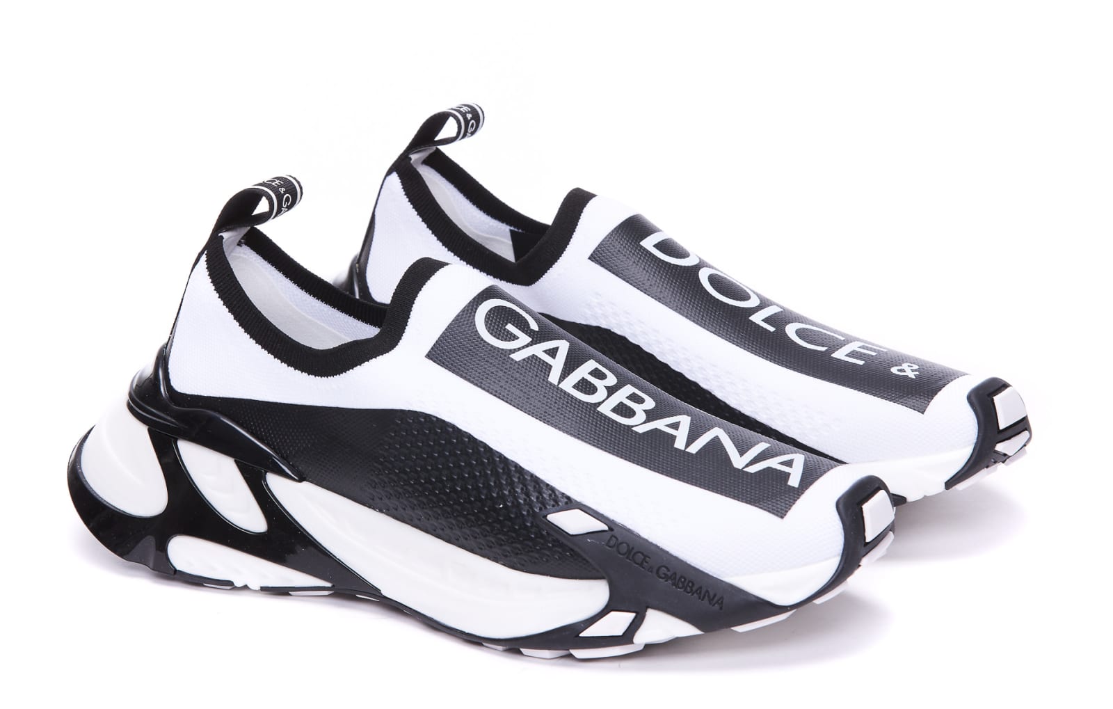 Shop Dolce & Gabbana Fast Sneakers In White