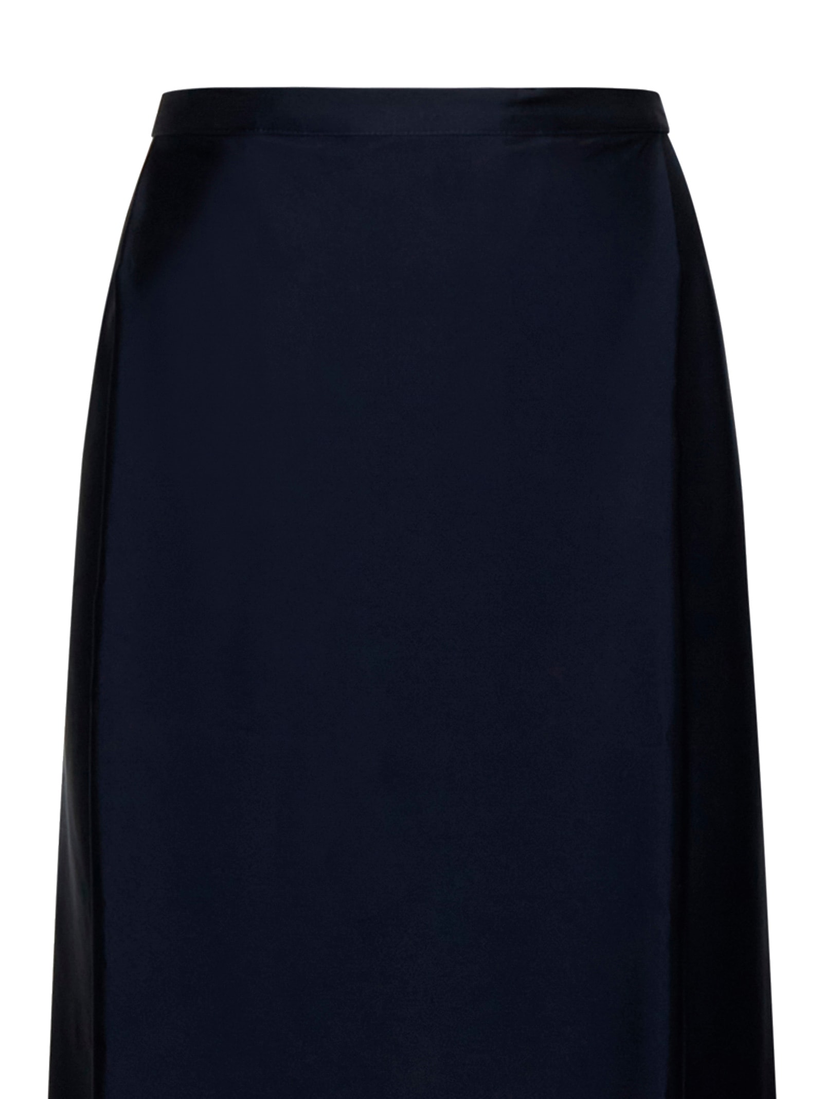 Shop Fabiana Filippi Skirt In Blue