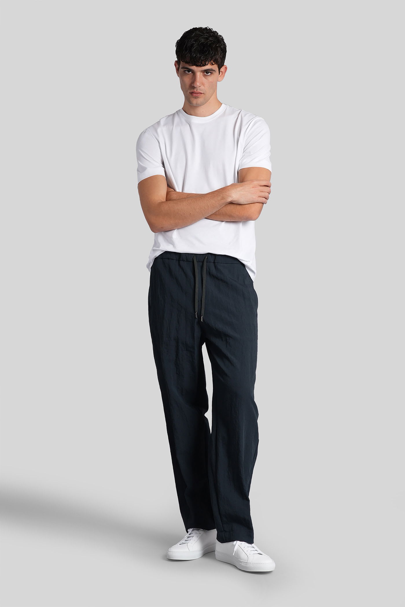 Costumein Pajamas Pants In Petroleum Wool In Blue