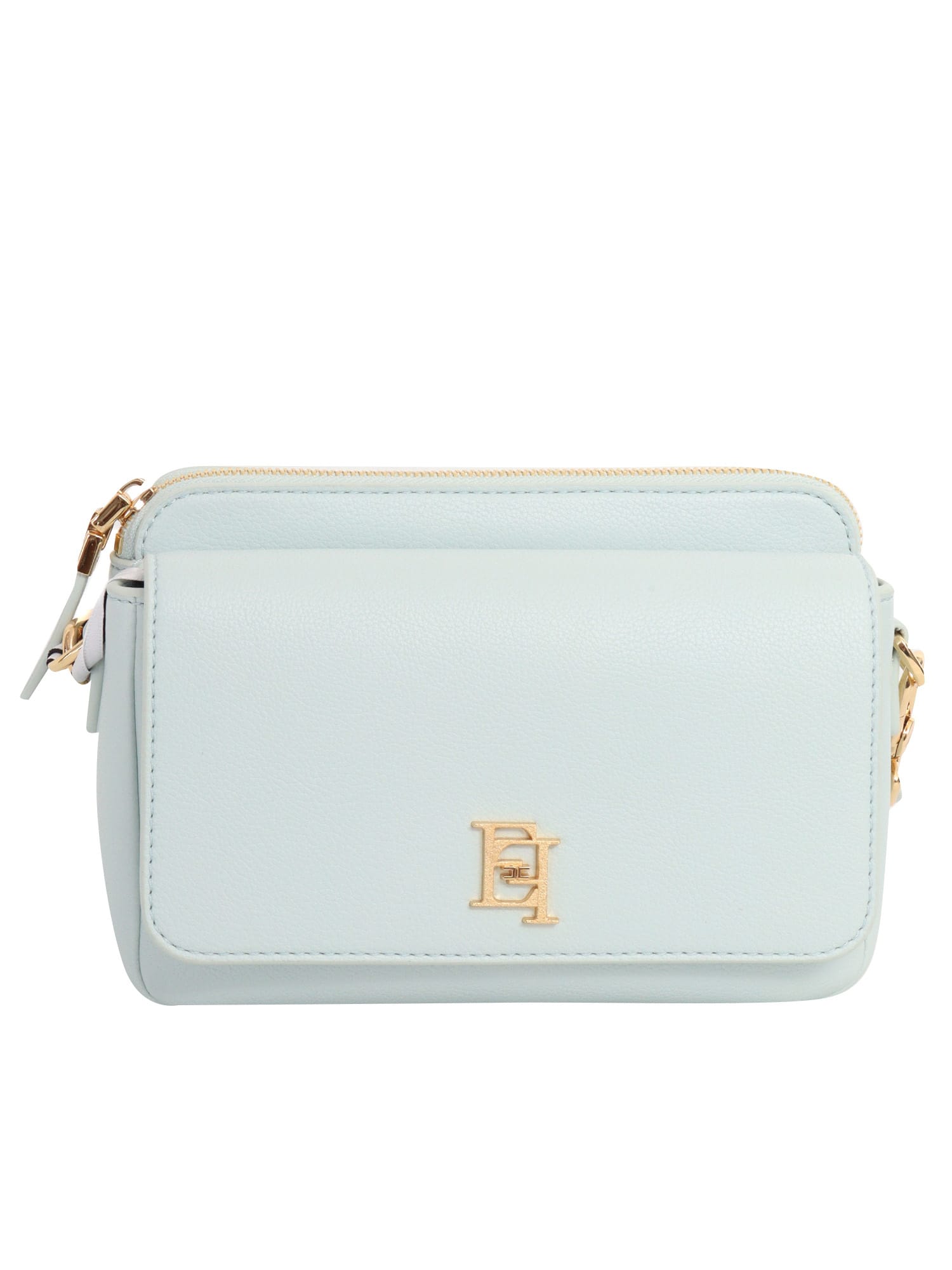 Elisabetta Franchi Daily Bag In Light Blue