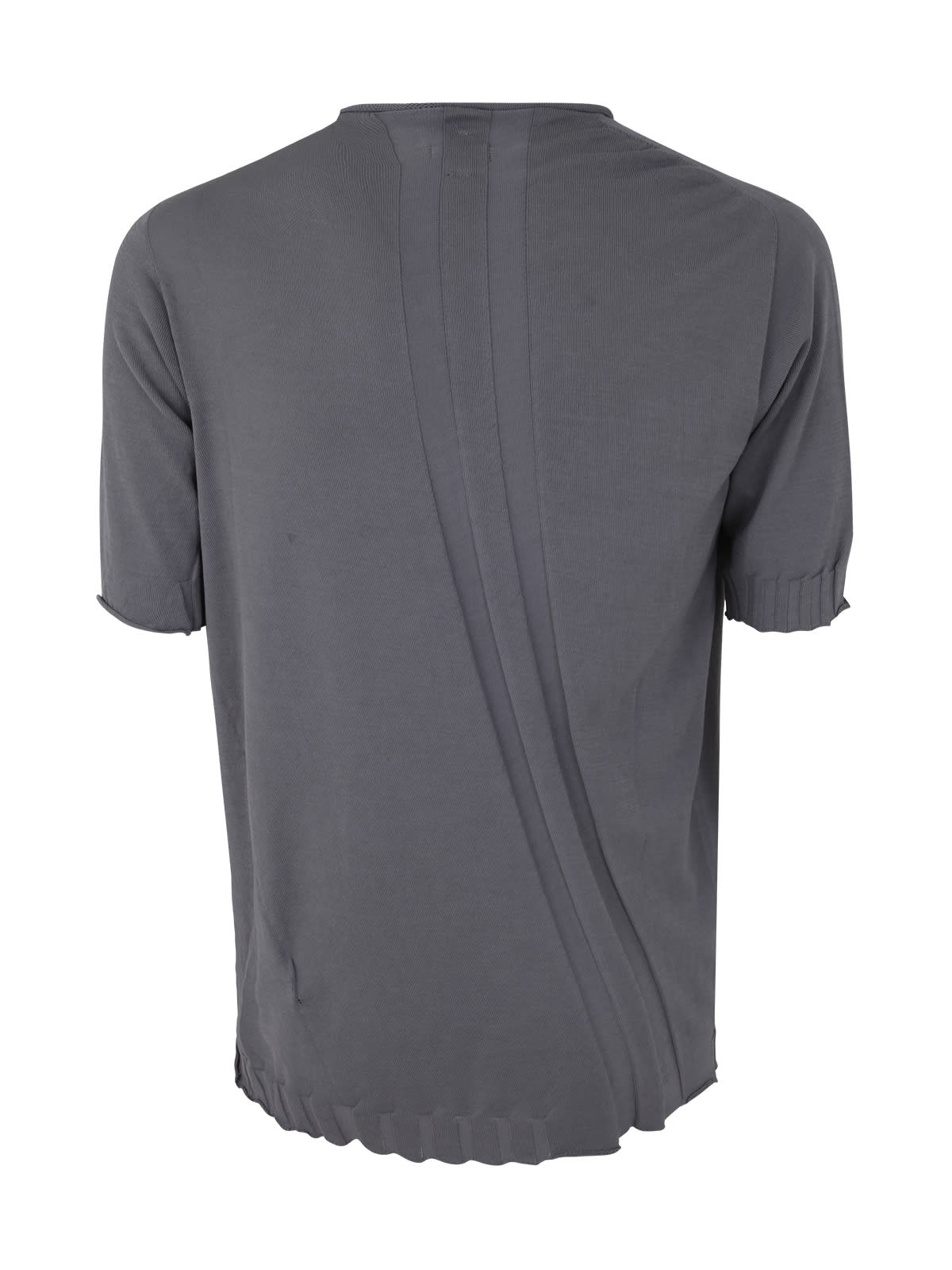 Shop Md75 Round Neck Pullover In Basic Medium Grey