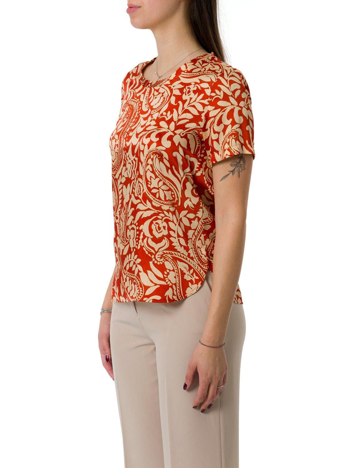 Liu •jo Paisley-printed Round-neck T-shirt Liu-jo