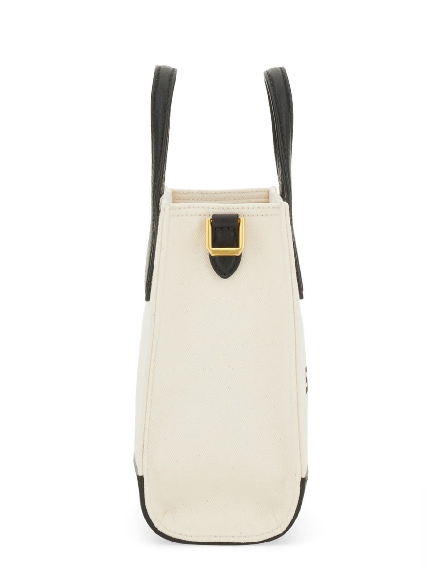 Shop Bally Bag With Logo In Ivory