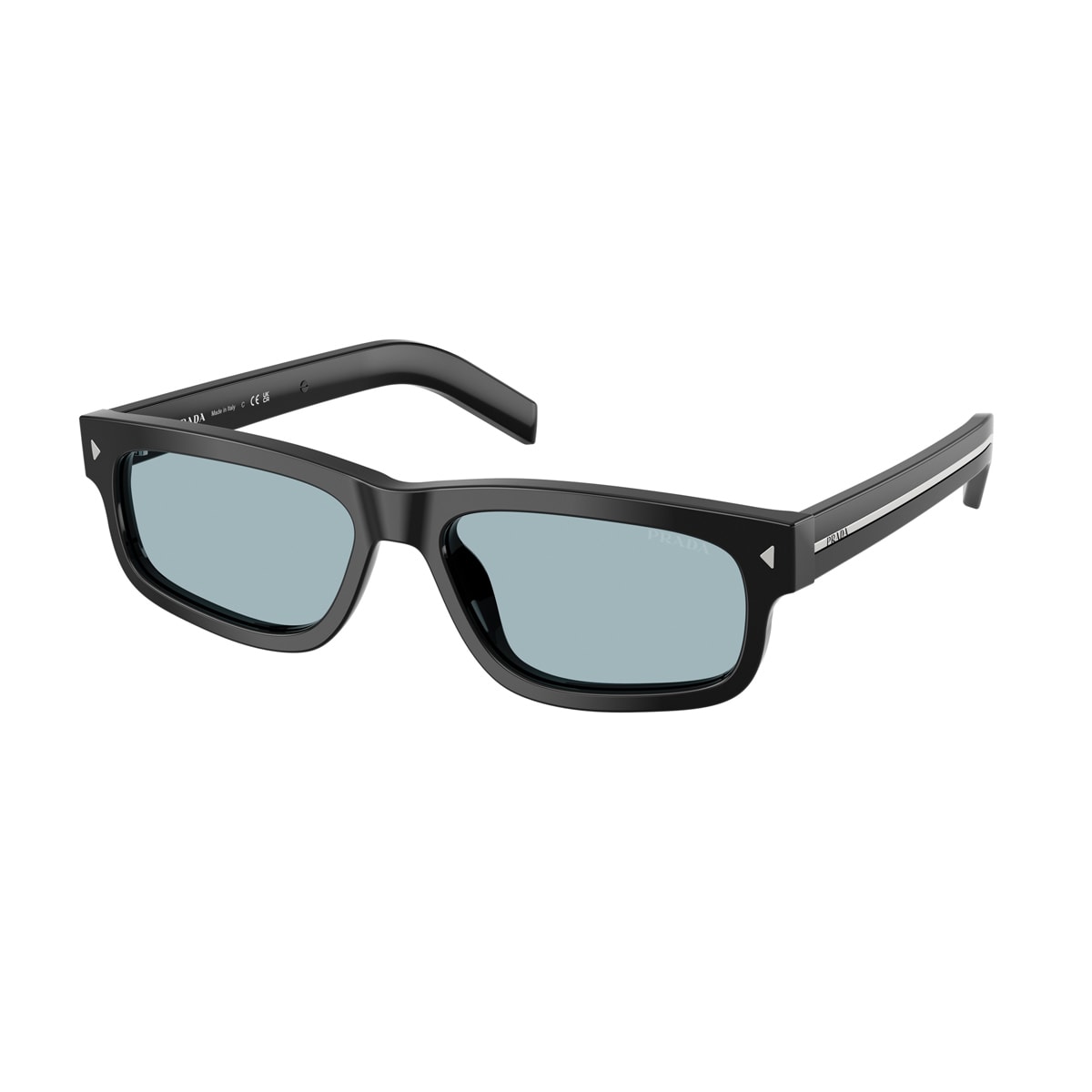 Prada Pr B11s 16k60p Nero Sunglasses In Black