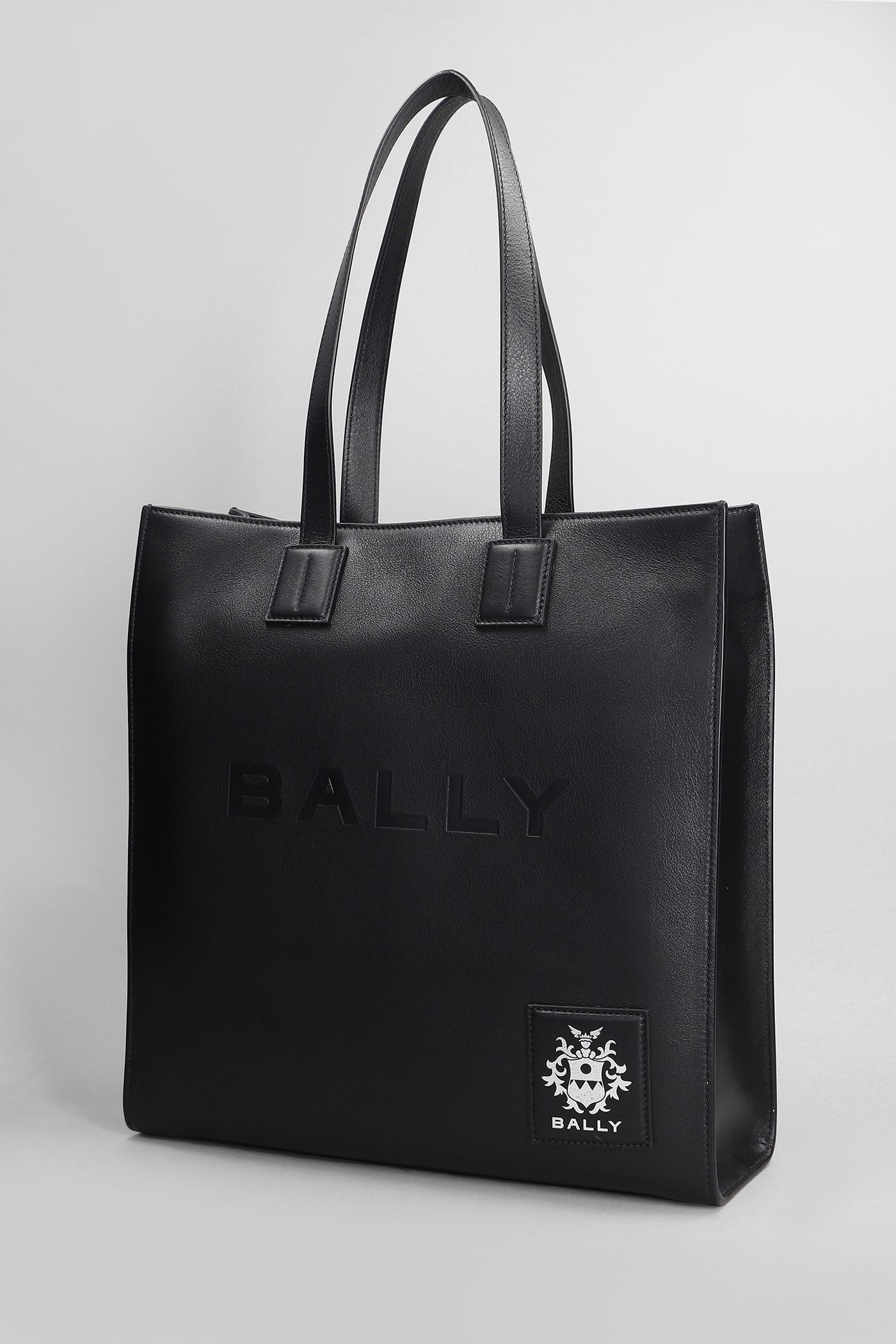 Shop Bally Akelei Tote Tote In Black Leather