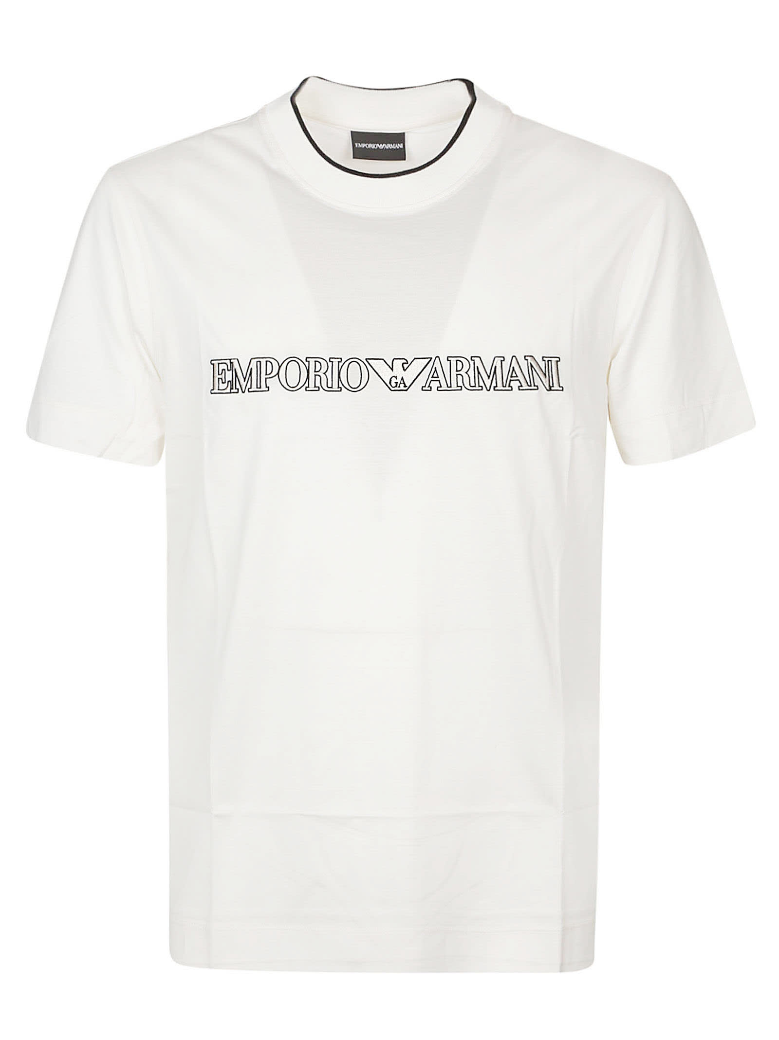 Emporio Armani T-shirt In Logo Vangilia