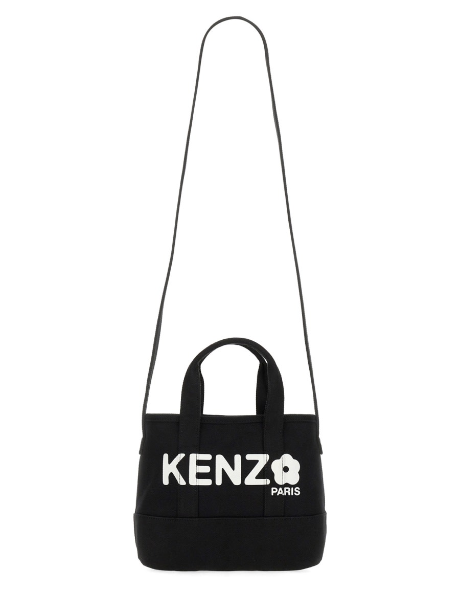 Shop Kenzo Utility Tote Bag In Black