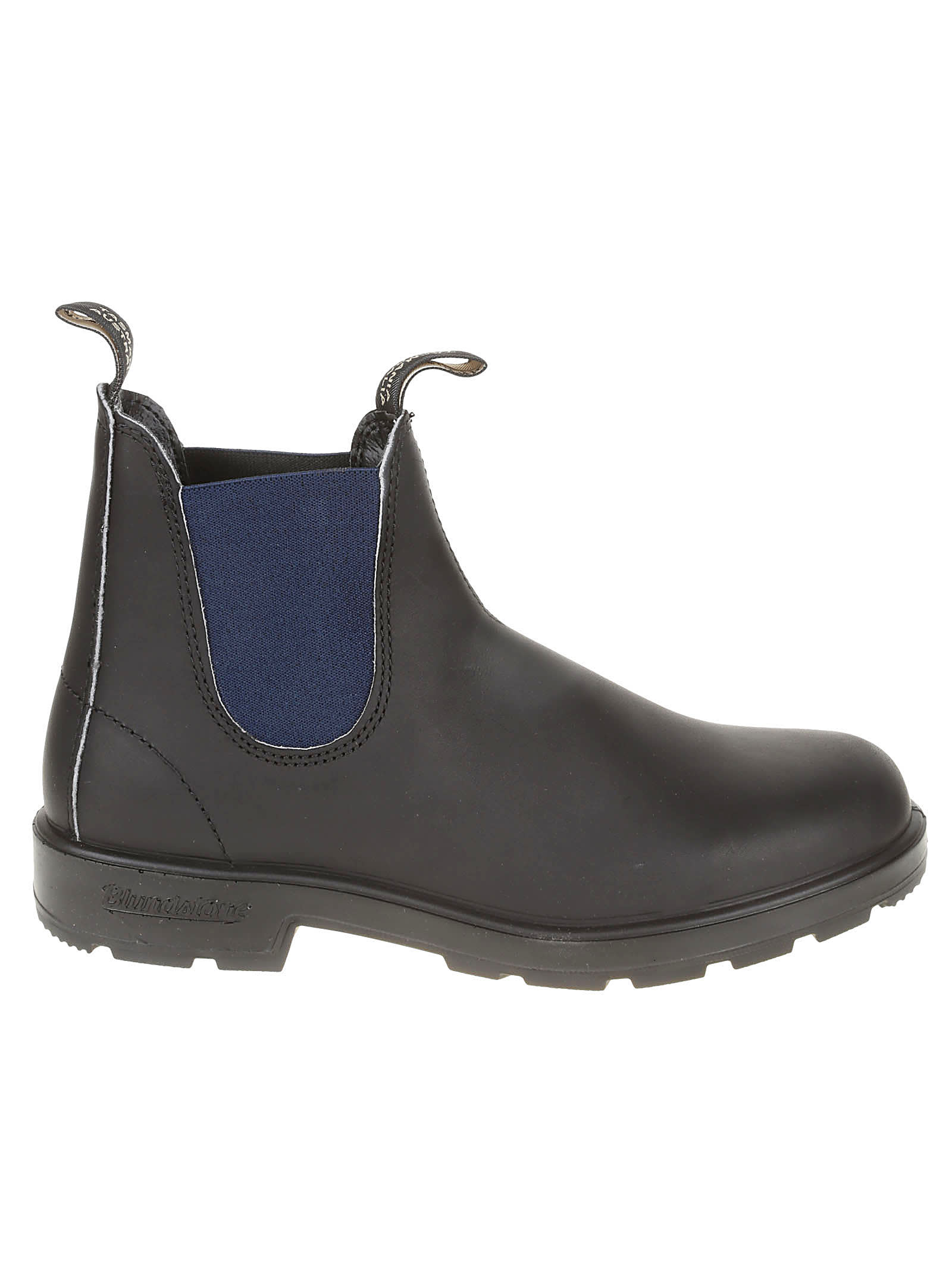 Shop Blundstone Colored Elastic Sided Boots In Black/navy