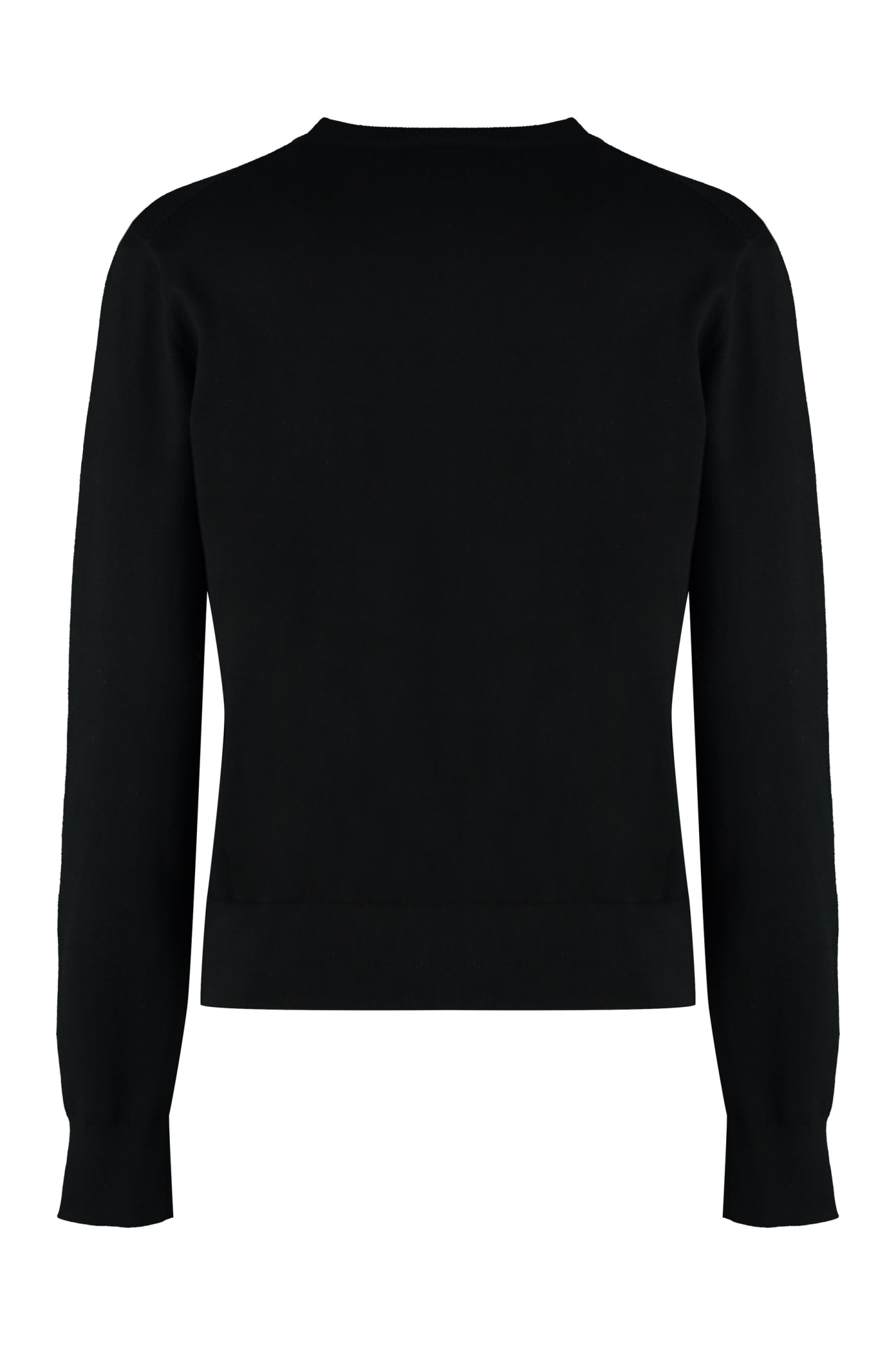 Polo Ralph Lauren Logo Detail Cotton Cardigan In Poloblack