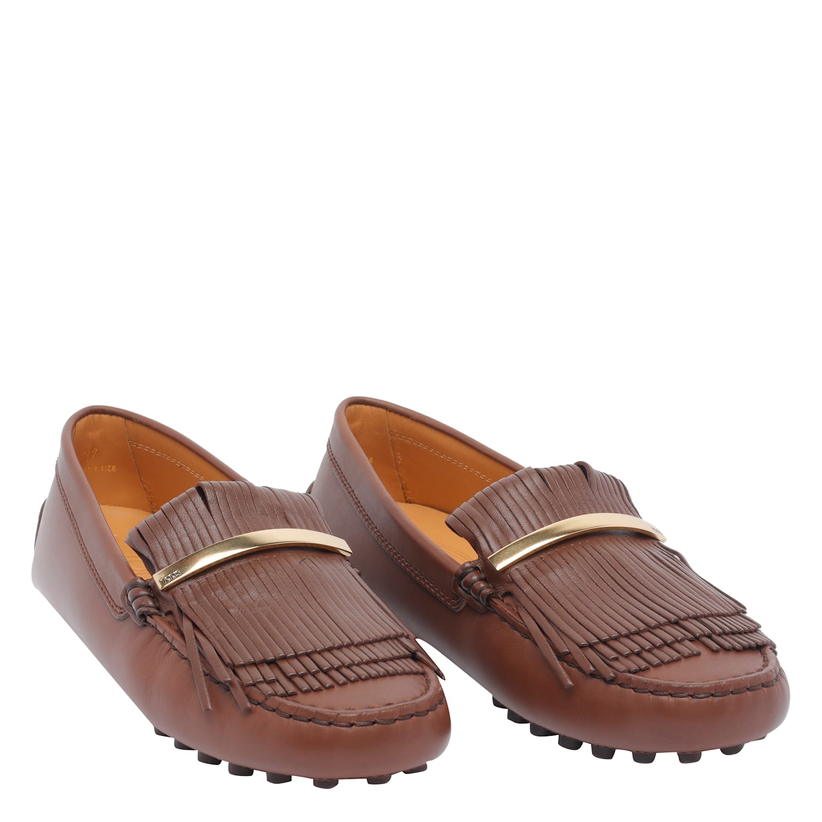 Tod's Gommino Loafers In Brown