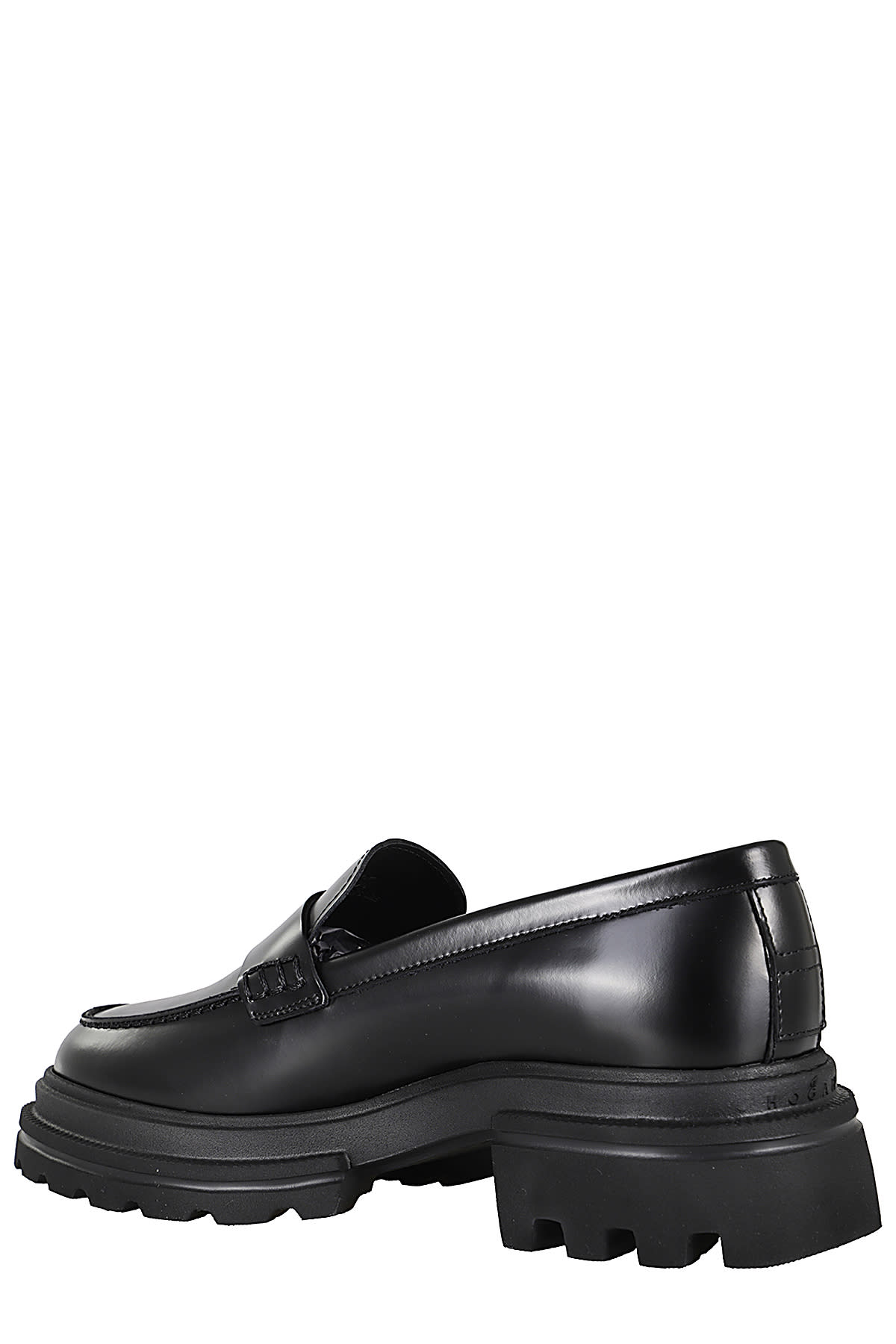 Shop Hogan H674 Mocassino In Nero