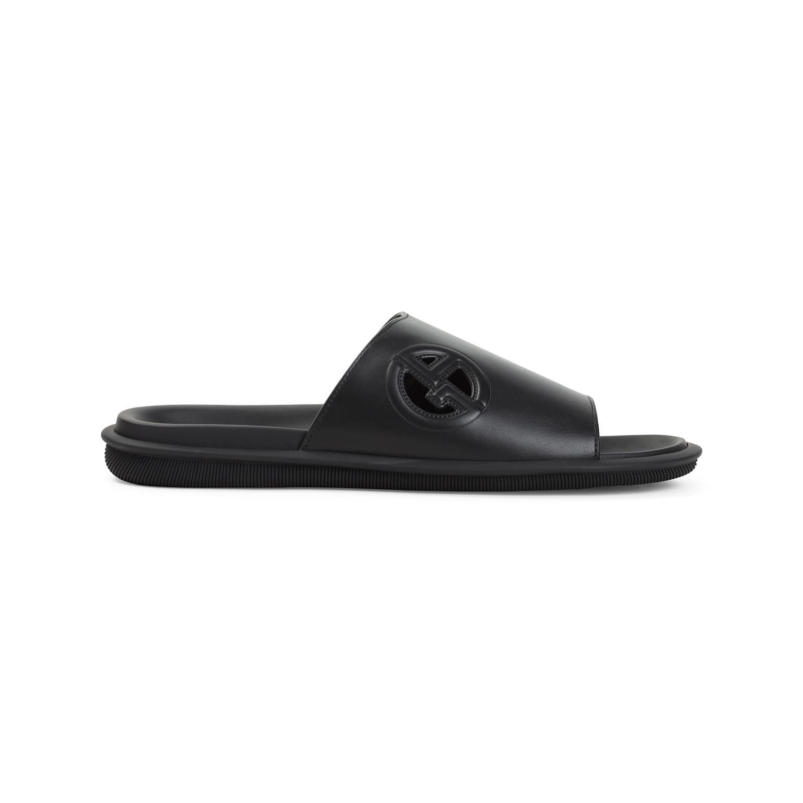 Giorgio Armani Slide In Nero