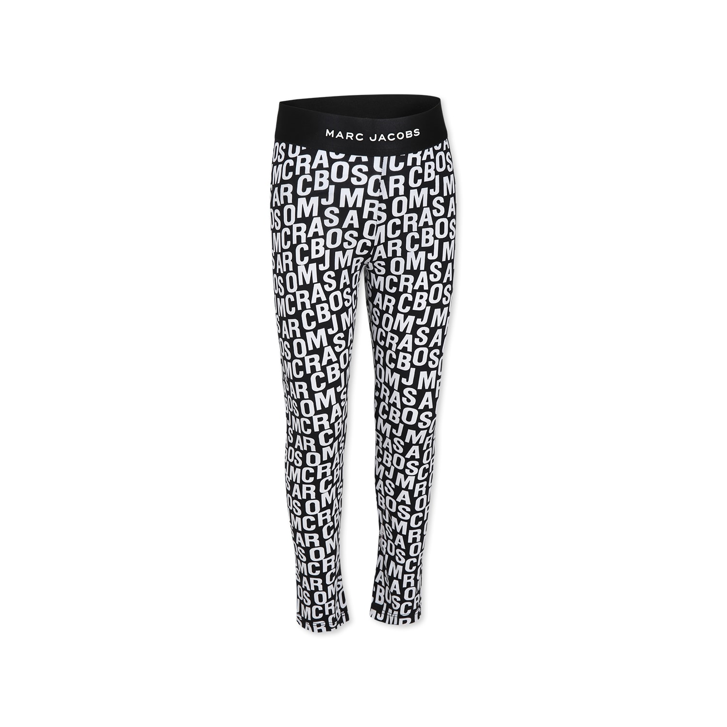 Marc Jacobs All-over Logo Leggings In Black