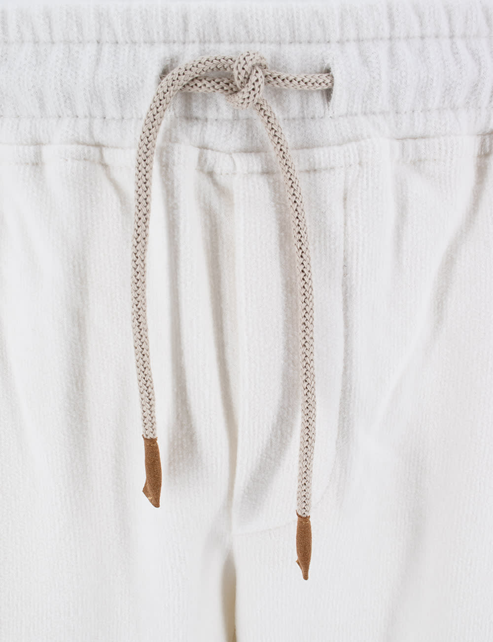 Shop Eleventy Trousers In White