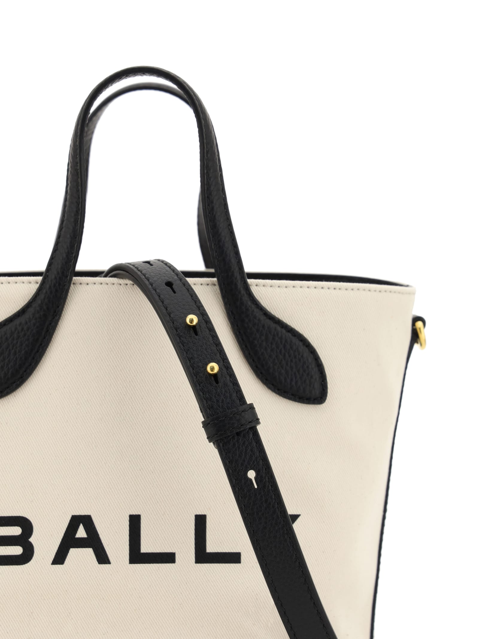 Shop Bally Bucket Bag In Natural