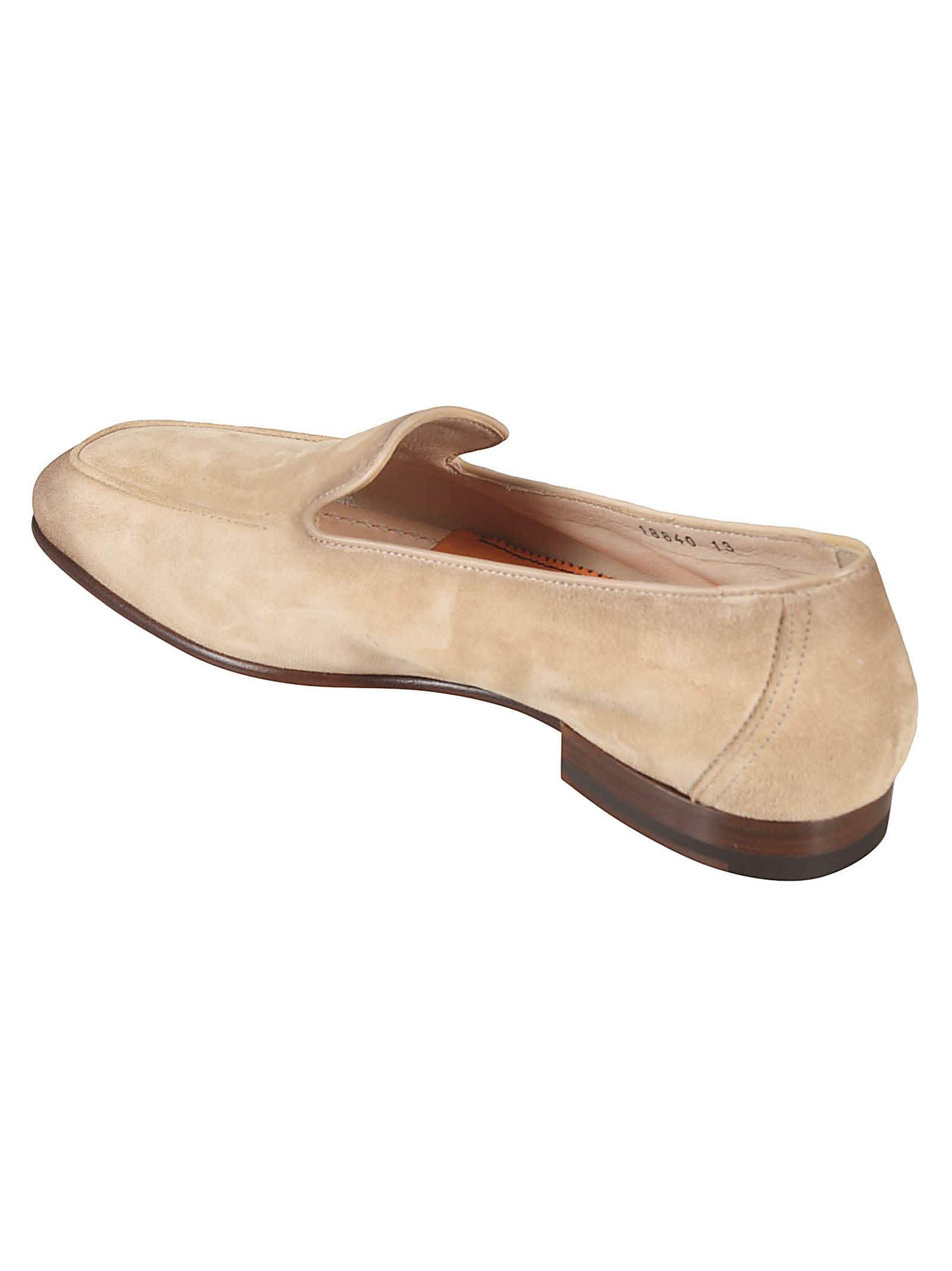 Shop Santoni Figaro Loafers In Brown