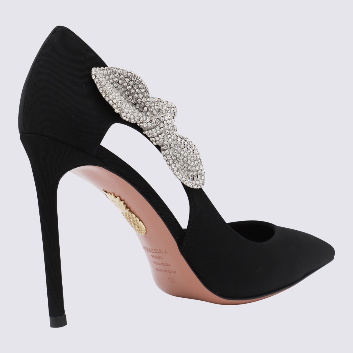 Shop Aquazzura Black Pumps