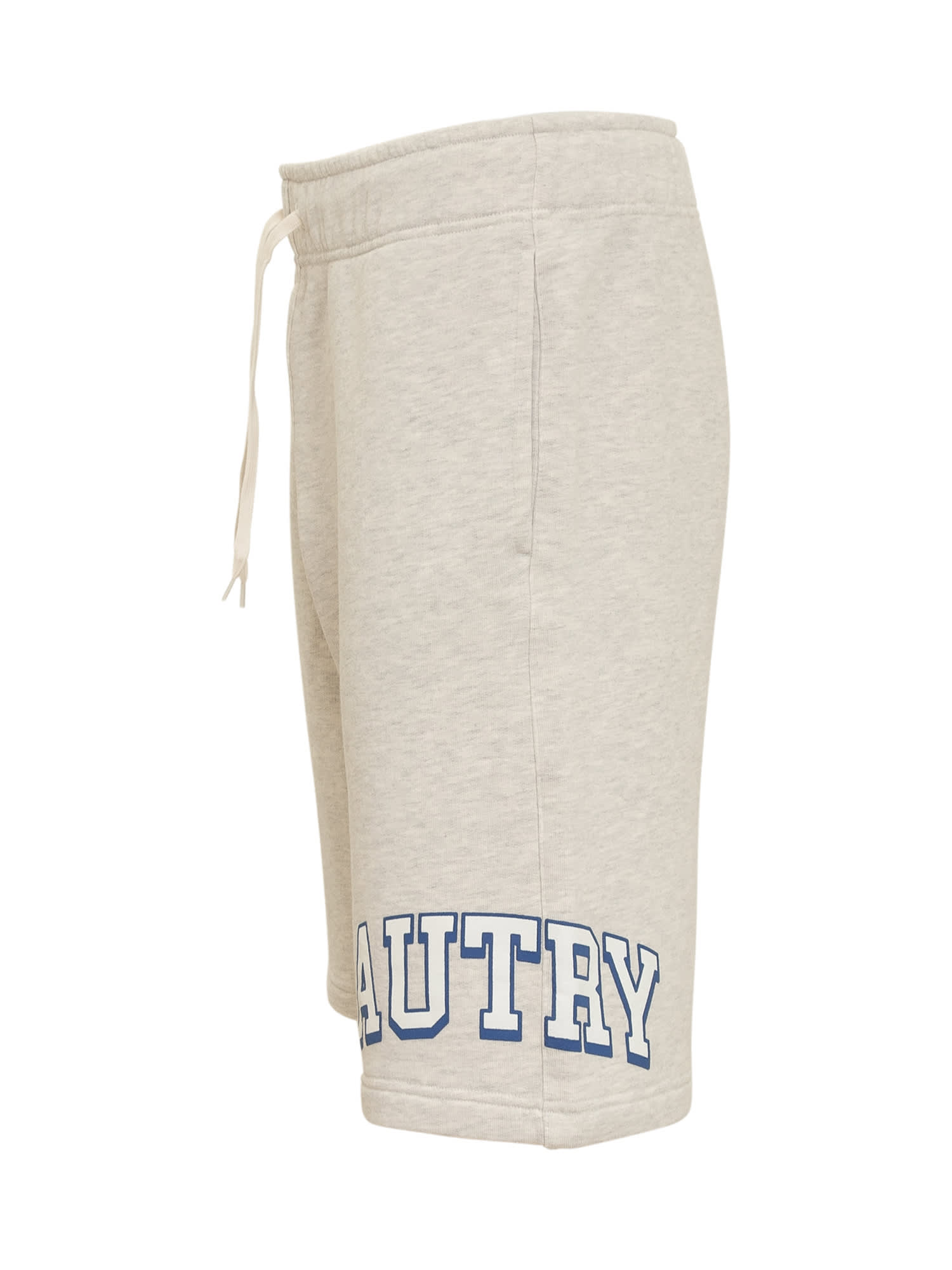 Shop Autry Shorts With Logo In Grey