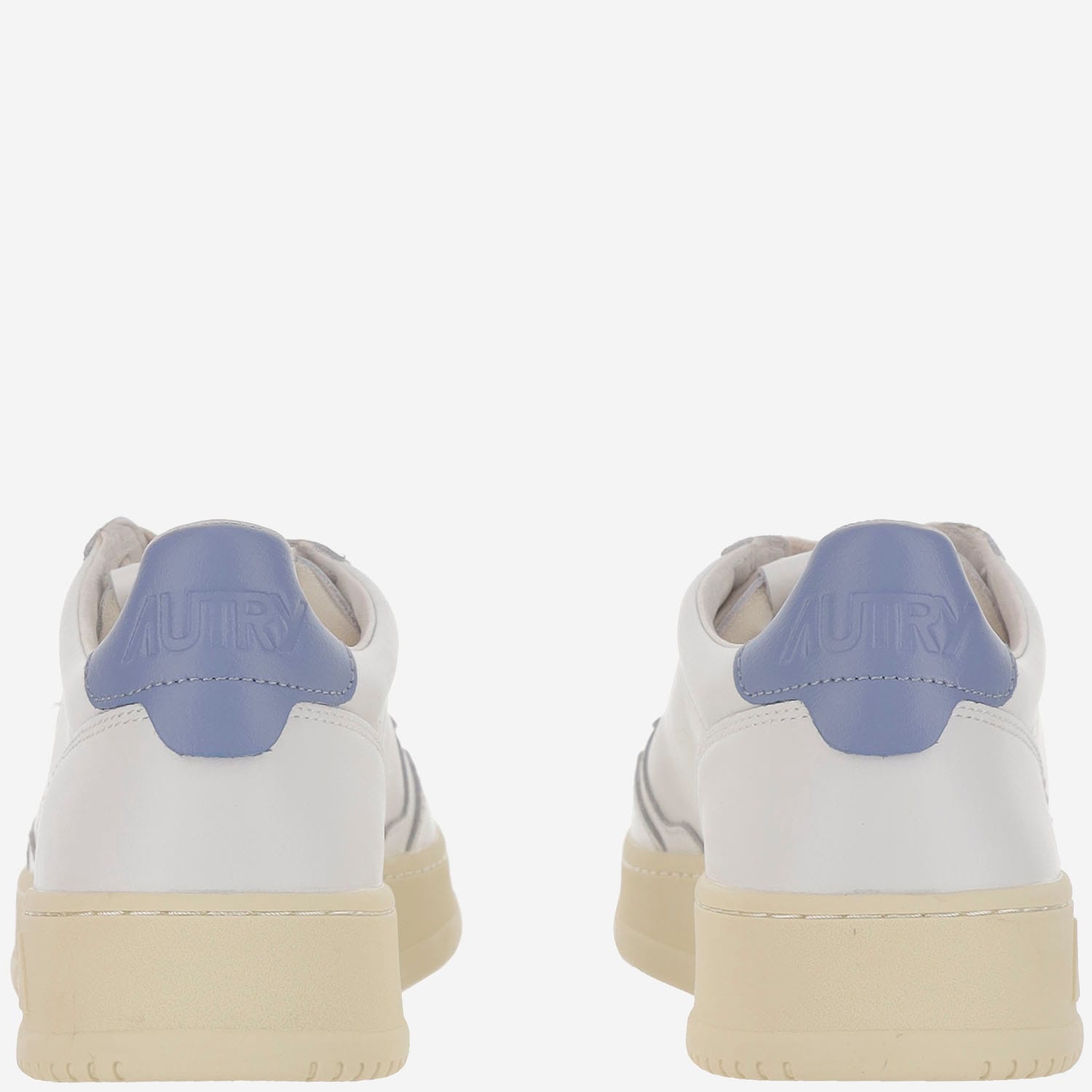 Autry Low Medalist Leather Sneakers In White