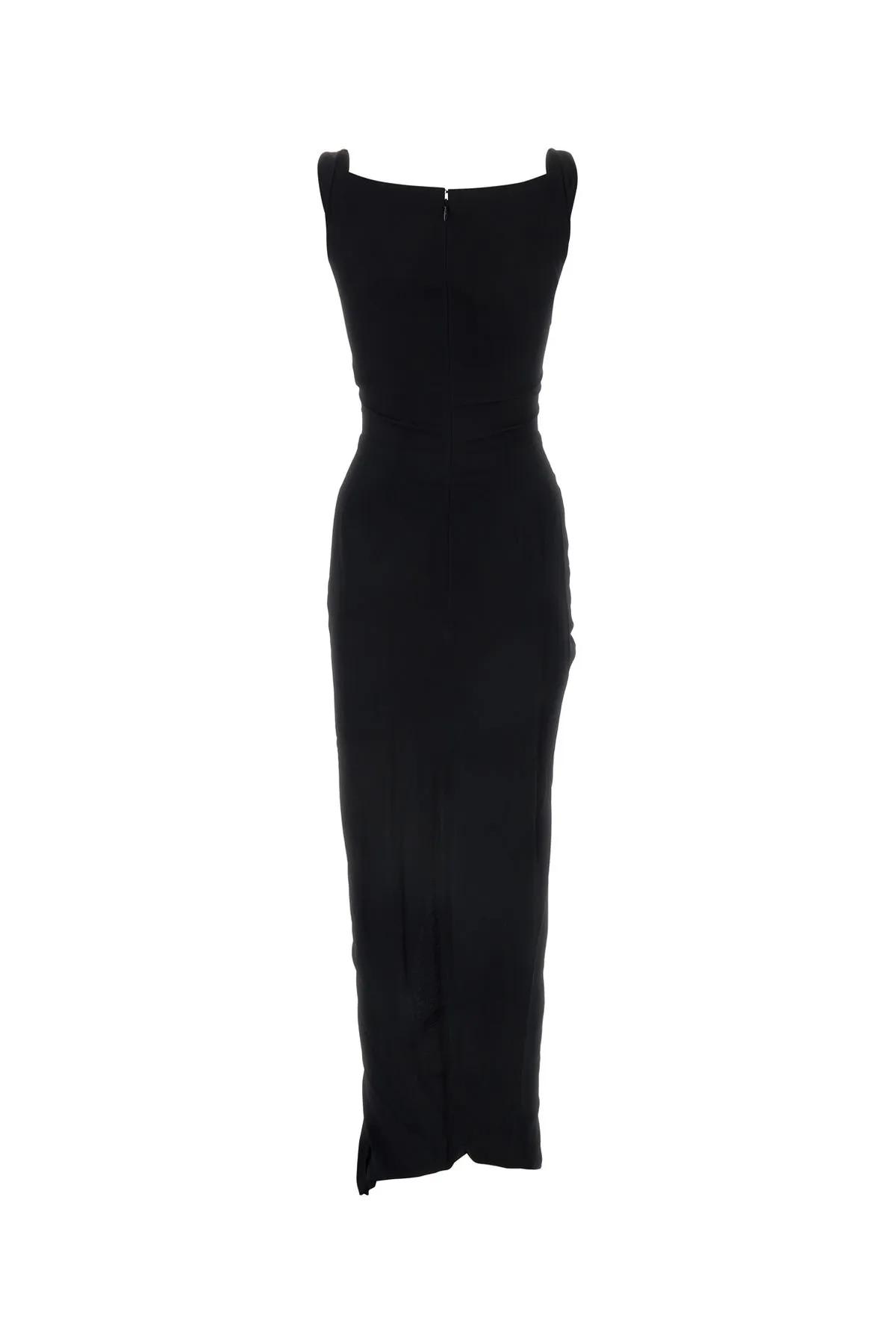 Shop Vivienne Westwood Black Viscose Dress