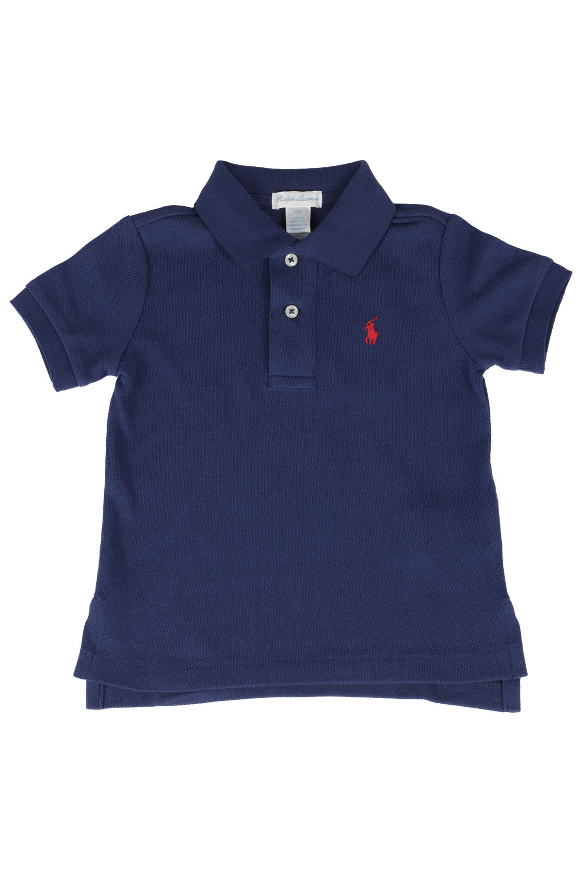 Polo Ralph Lauren Babies' Polo Shirt In Navy