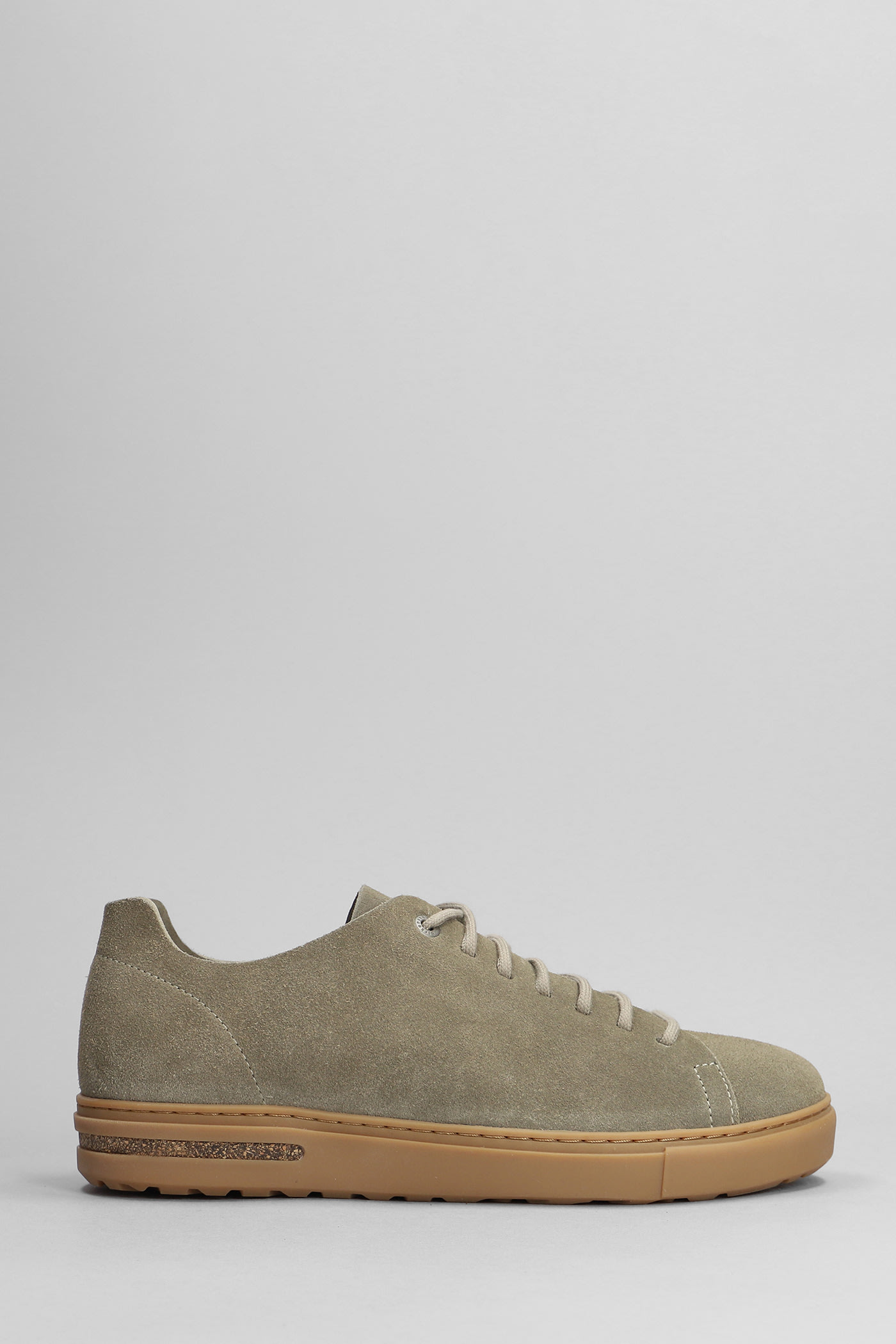 Bend Sneakers In Taupe Suede