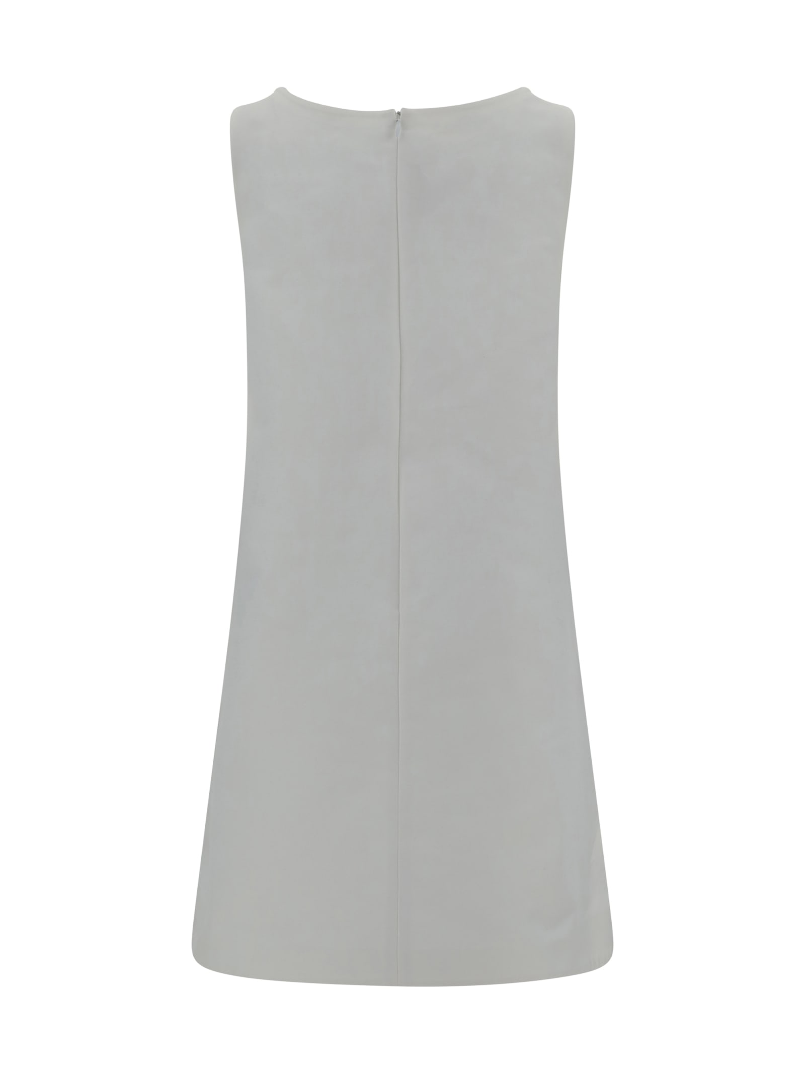 Shop Marni Mini Dress In Lily White