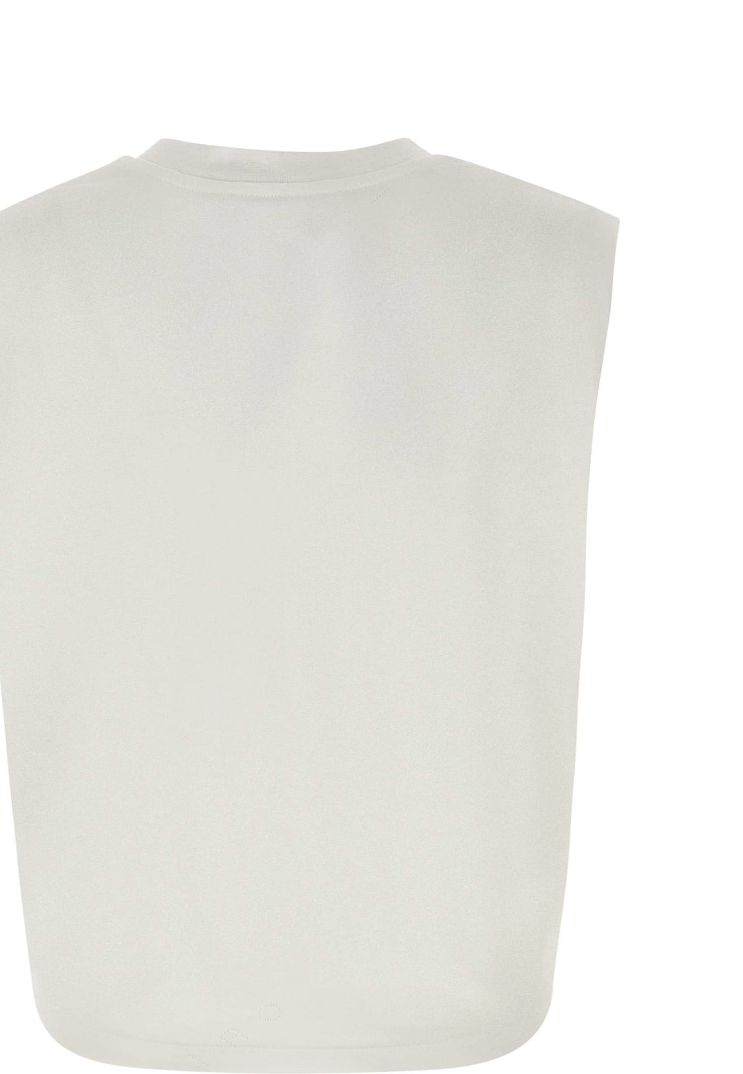 Shop Iro Juli Cotton T-shirt In White