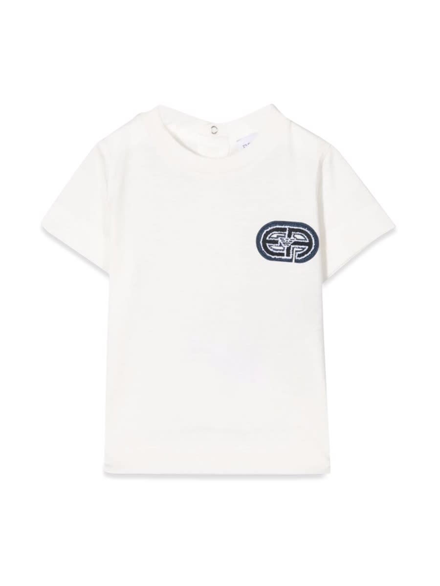 Shop Emporio Armani T-shirt In White