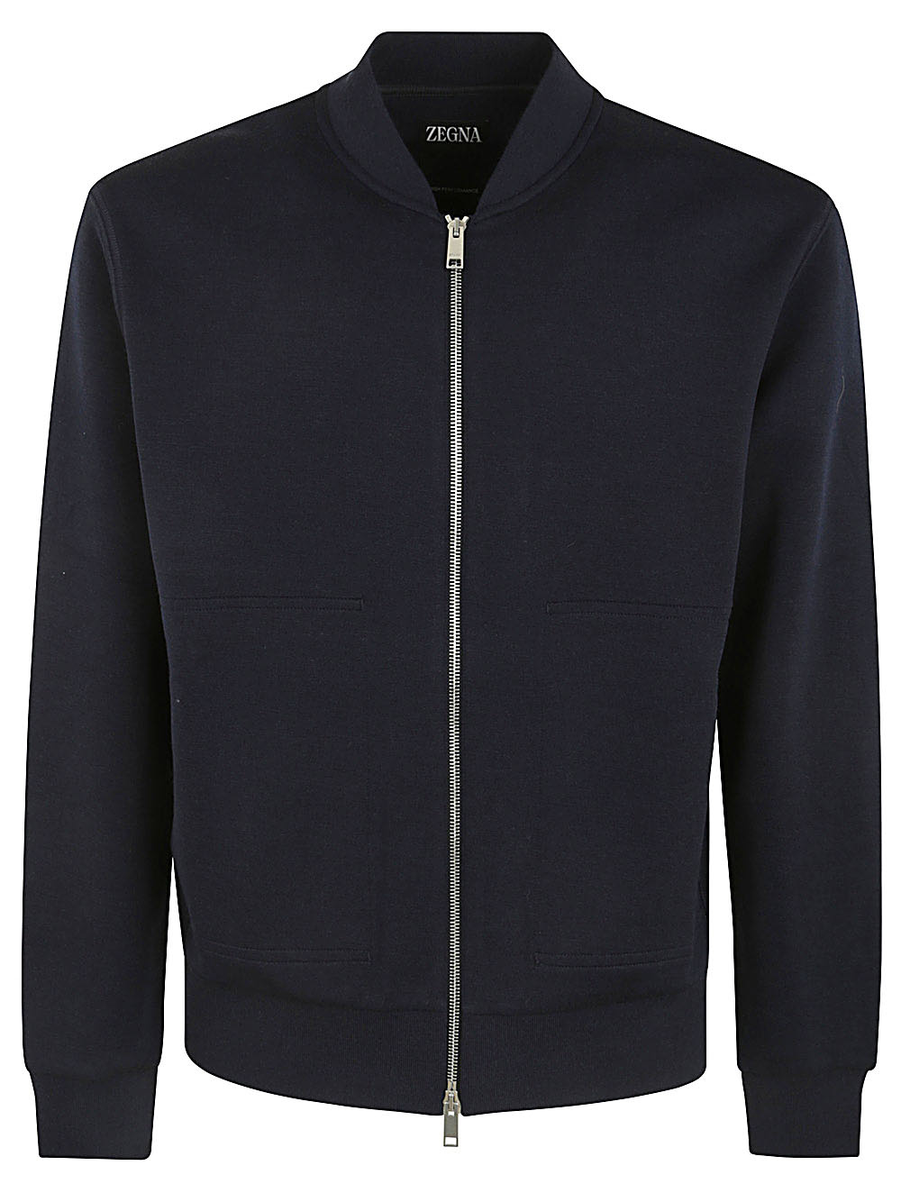 Shop Zegna High Performance Bomber In Blue