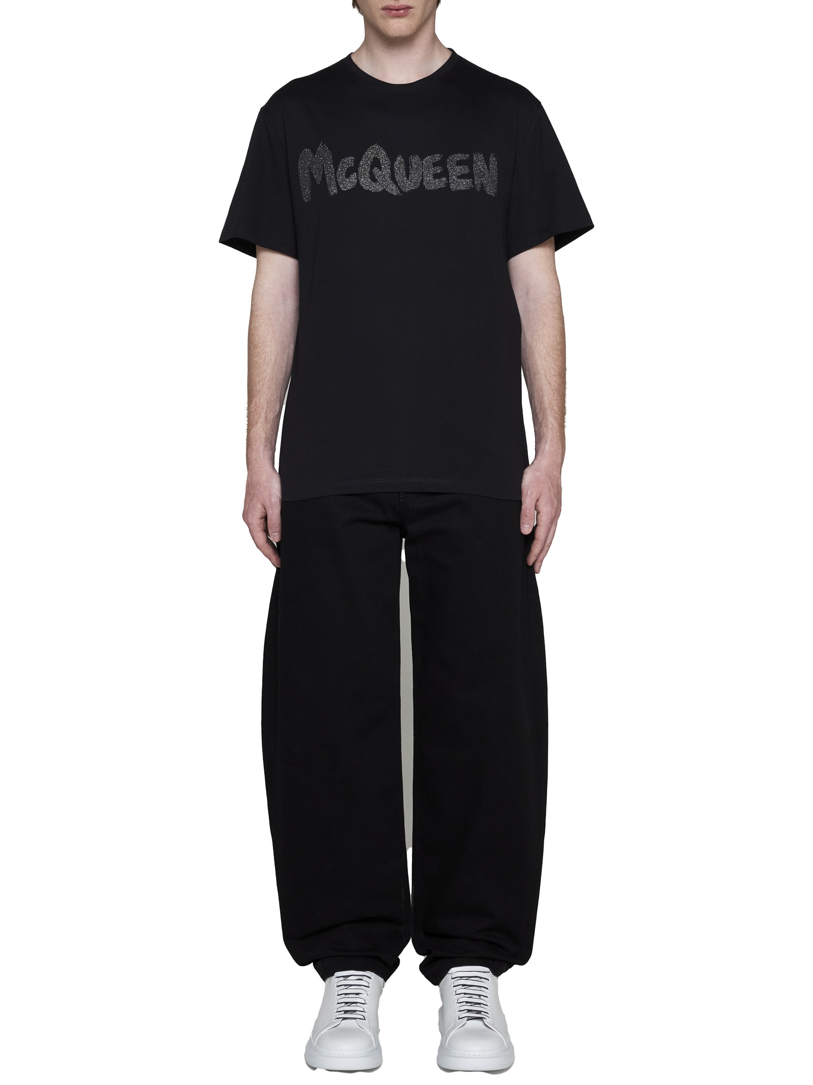 Shop Alexander Mcqueen Jeans In Black