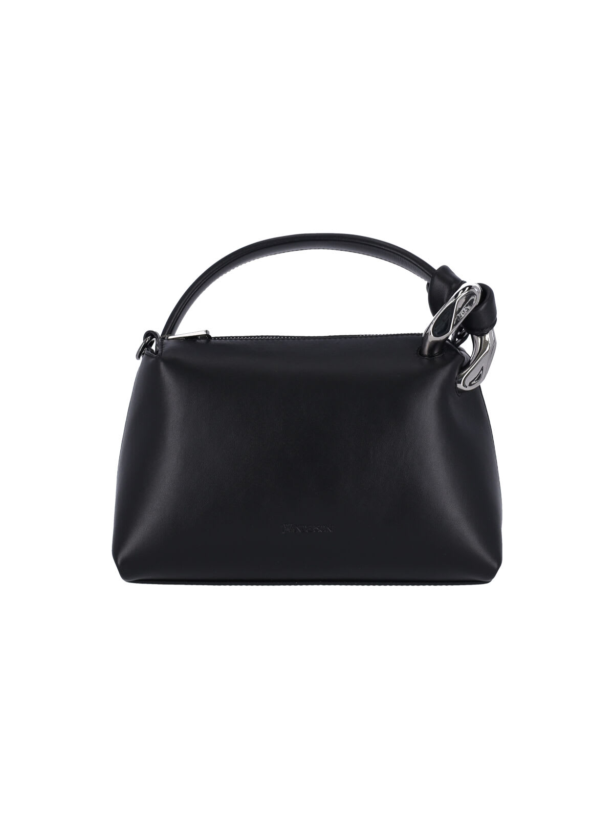 Jw Anderson Corner Small Shoulder Bag In Black