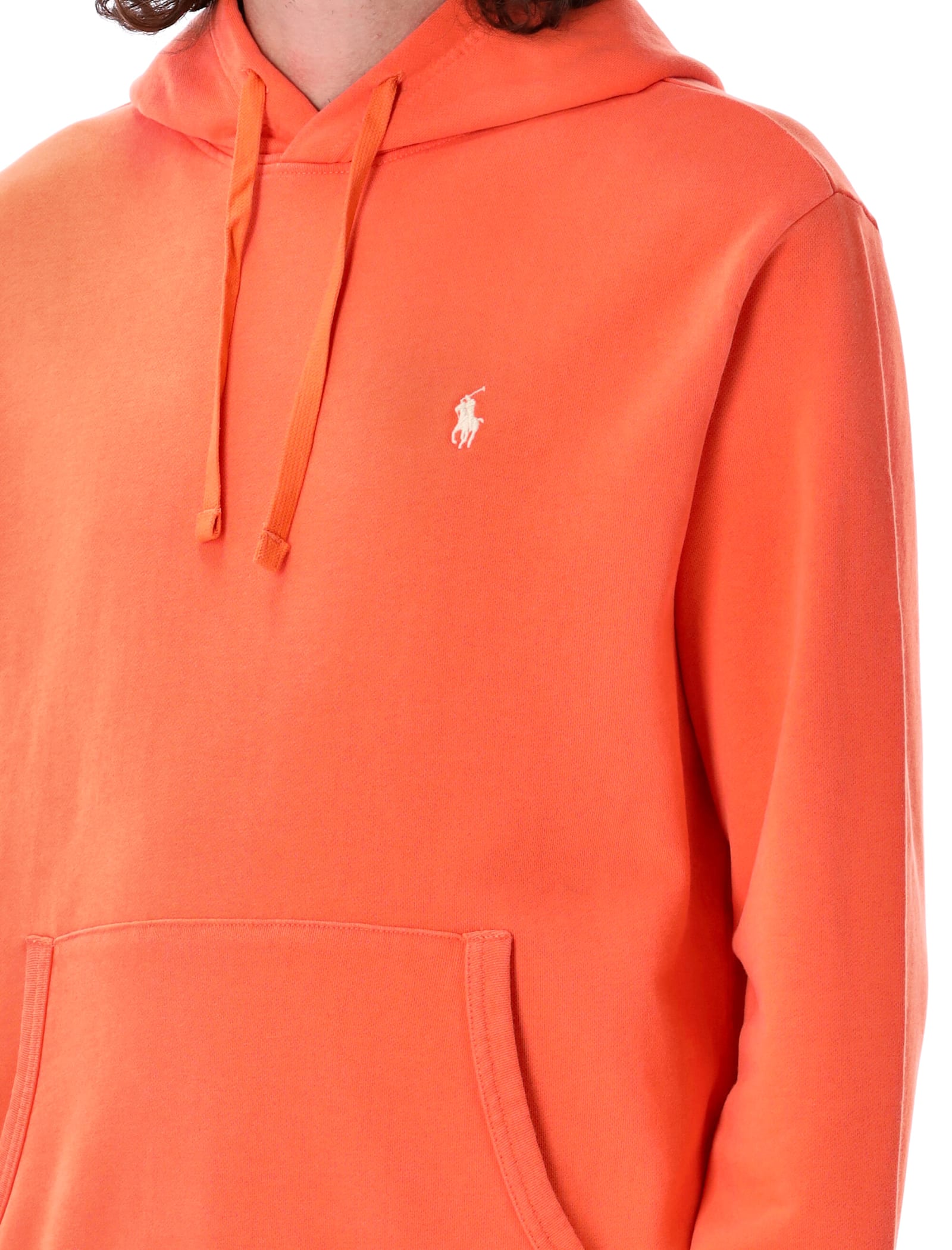 Polo Ralph Lauren Classi Rl Hoodie In Melon