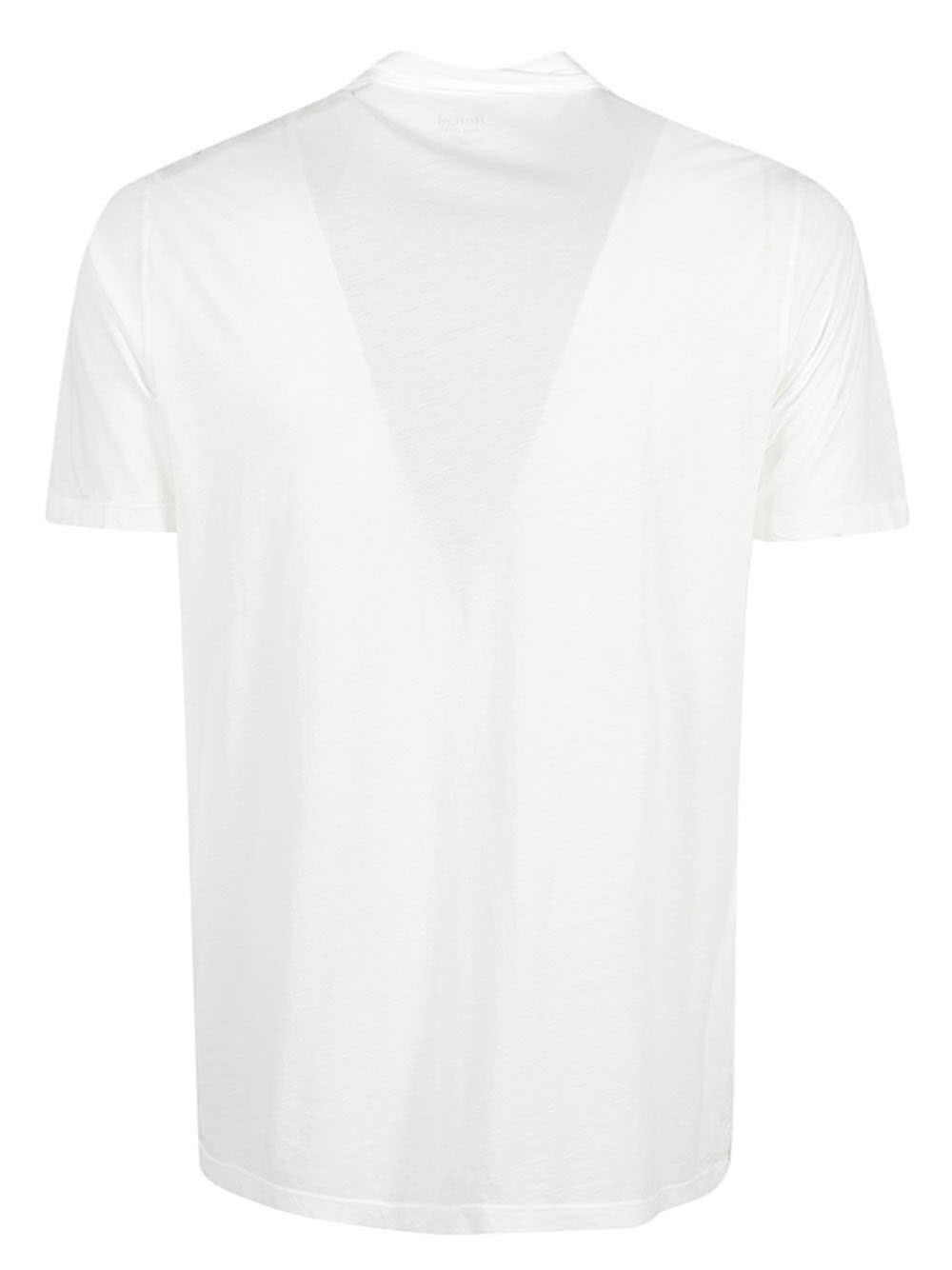 Hartford Cotton Polo Shirt In White