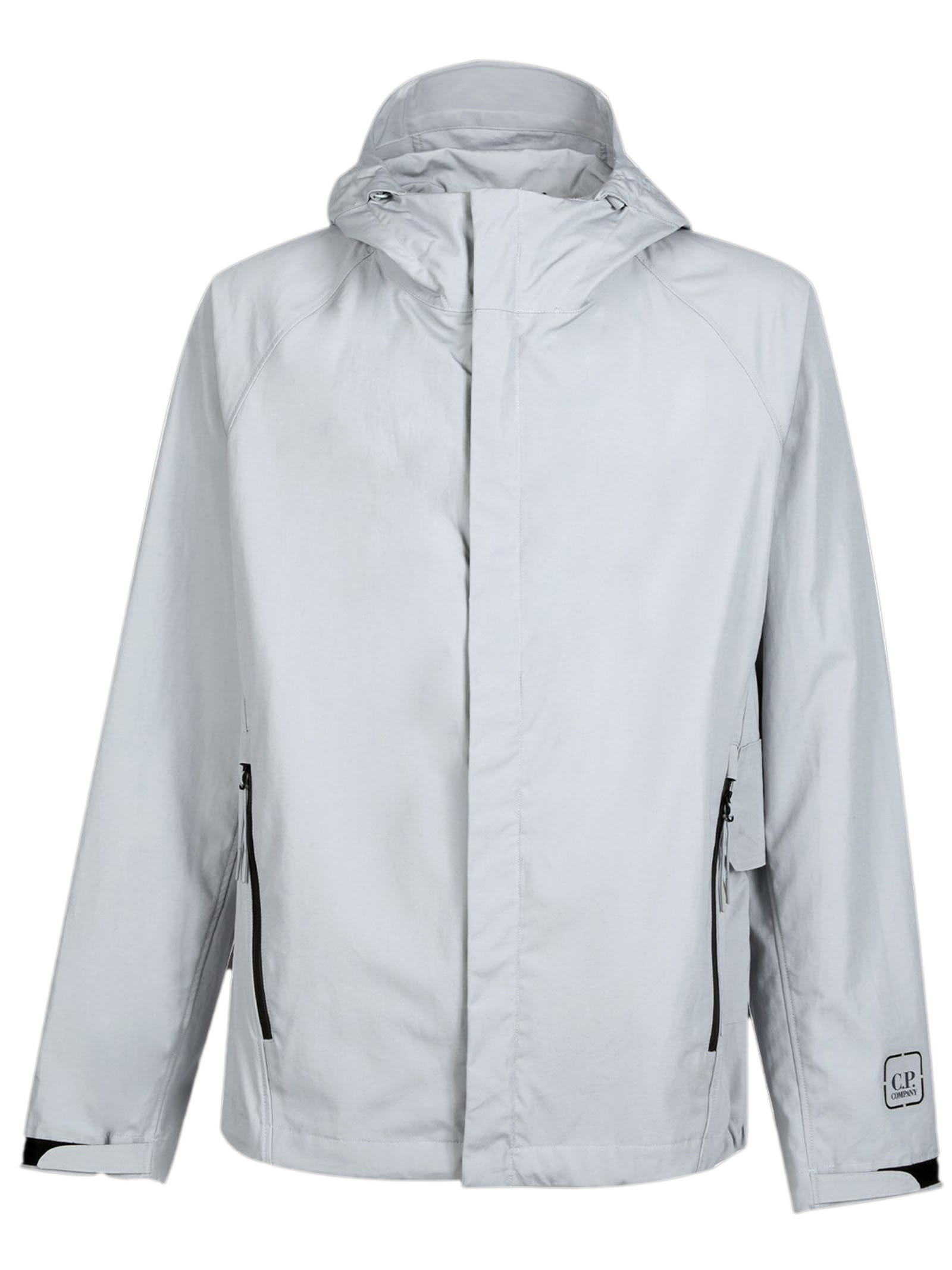 C.p. Company Metropolis Series Hyst Hooded Jacket In Grigio