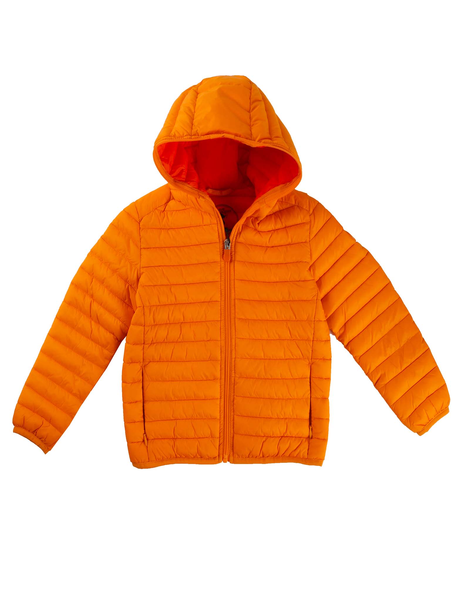 Save the Duck Jacket With Orange Hood