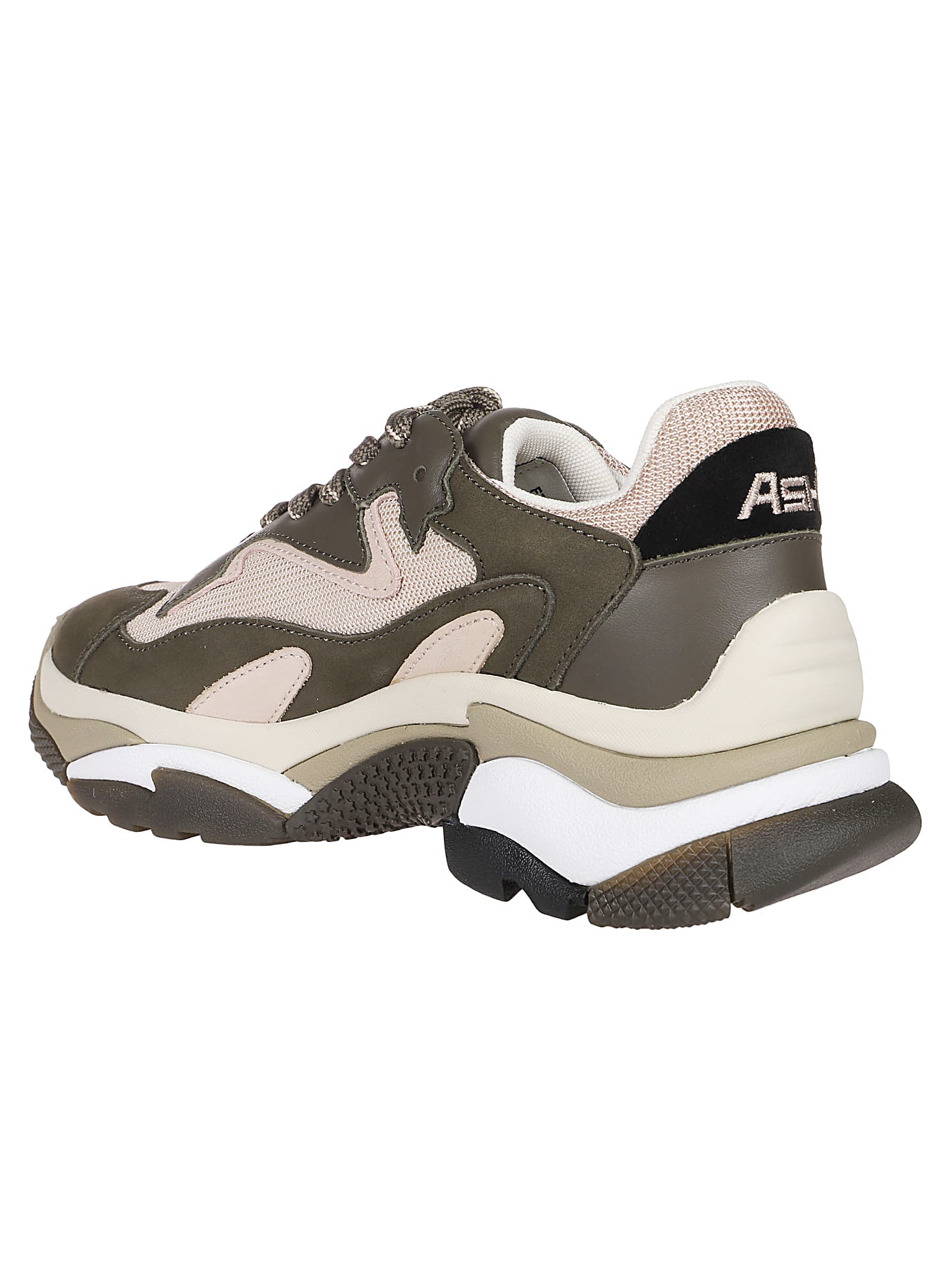 Shop Ash Addict Sneakers In Military/eggnug/cipri