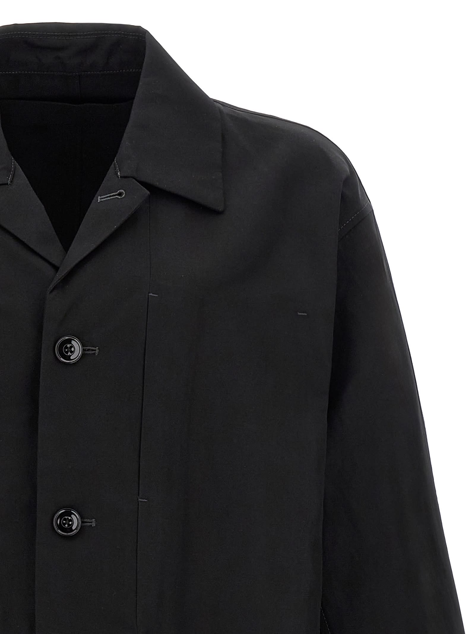 Lemaire 'collared Front Pockets Workwear Jacket'