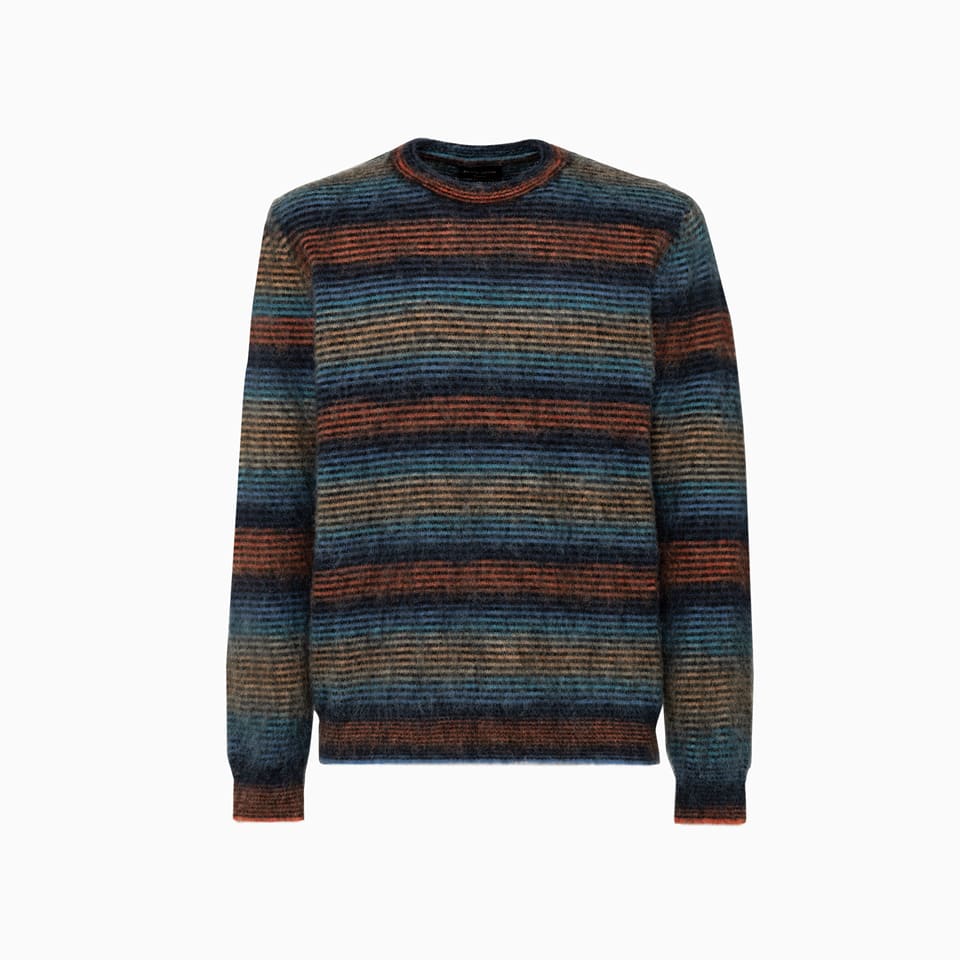 Roberto Collina Multy Stripe Sweater