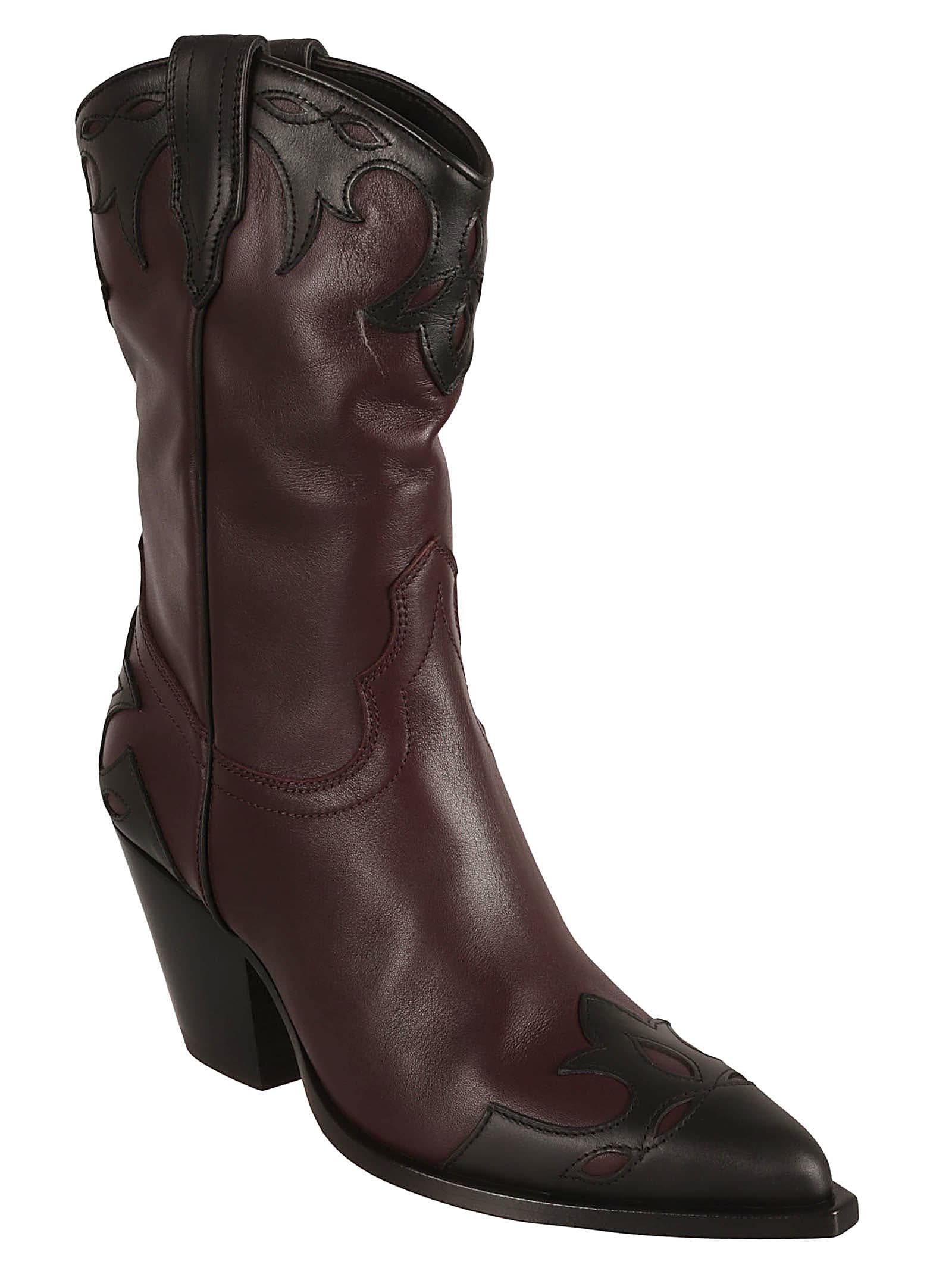 Shop Sonora Nappa Knee Boots In Brown/black