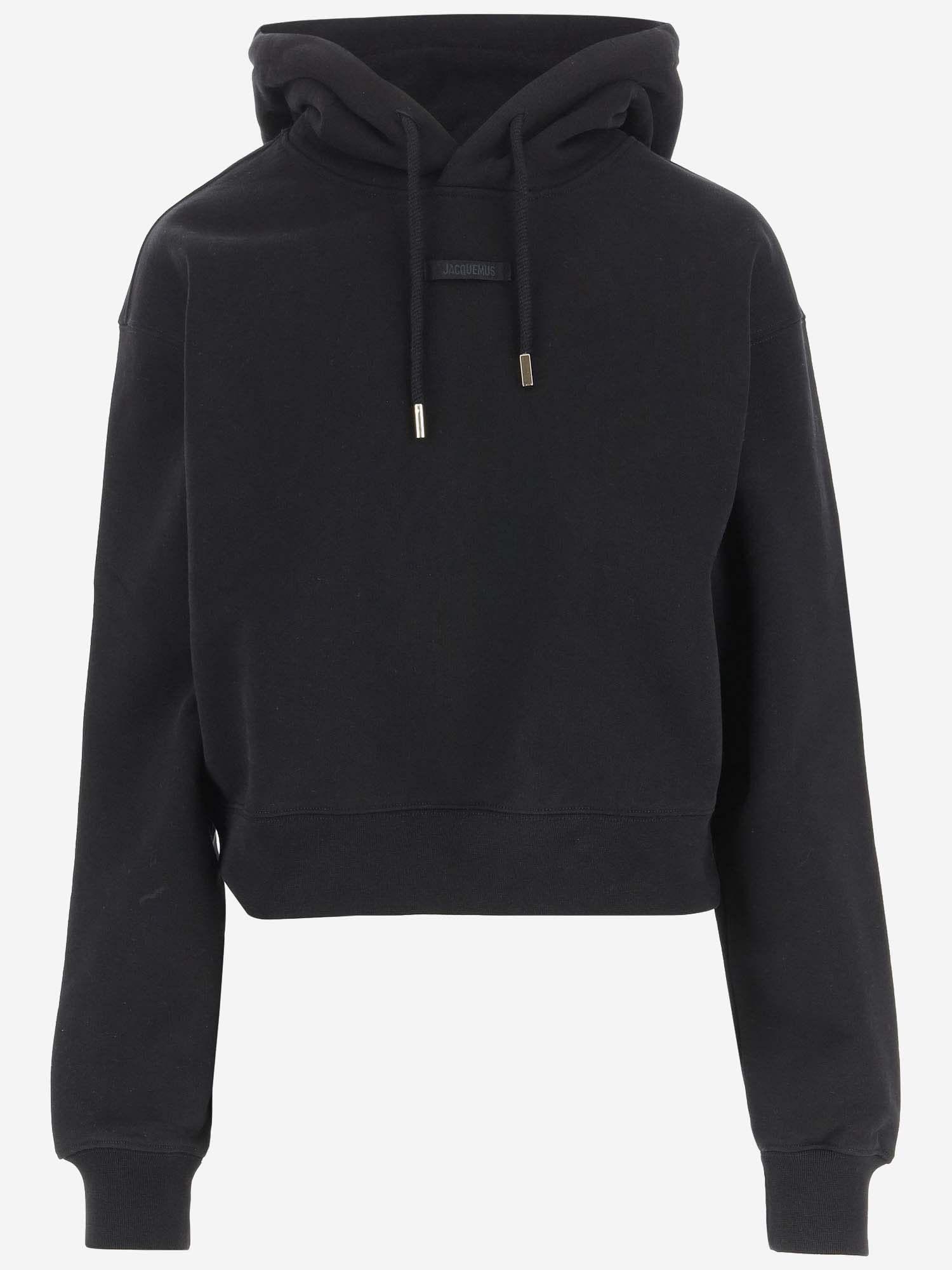 Jacquemus The Gros Grain Drawstring-hood Sweatshirt