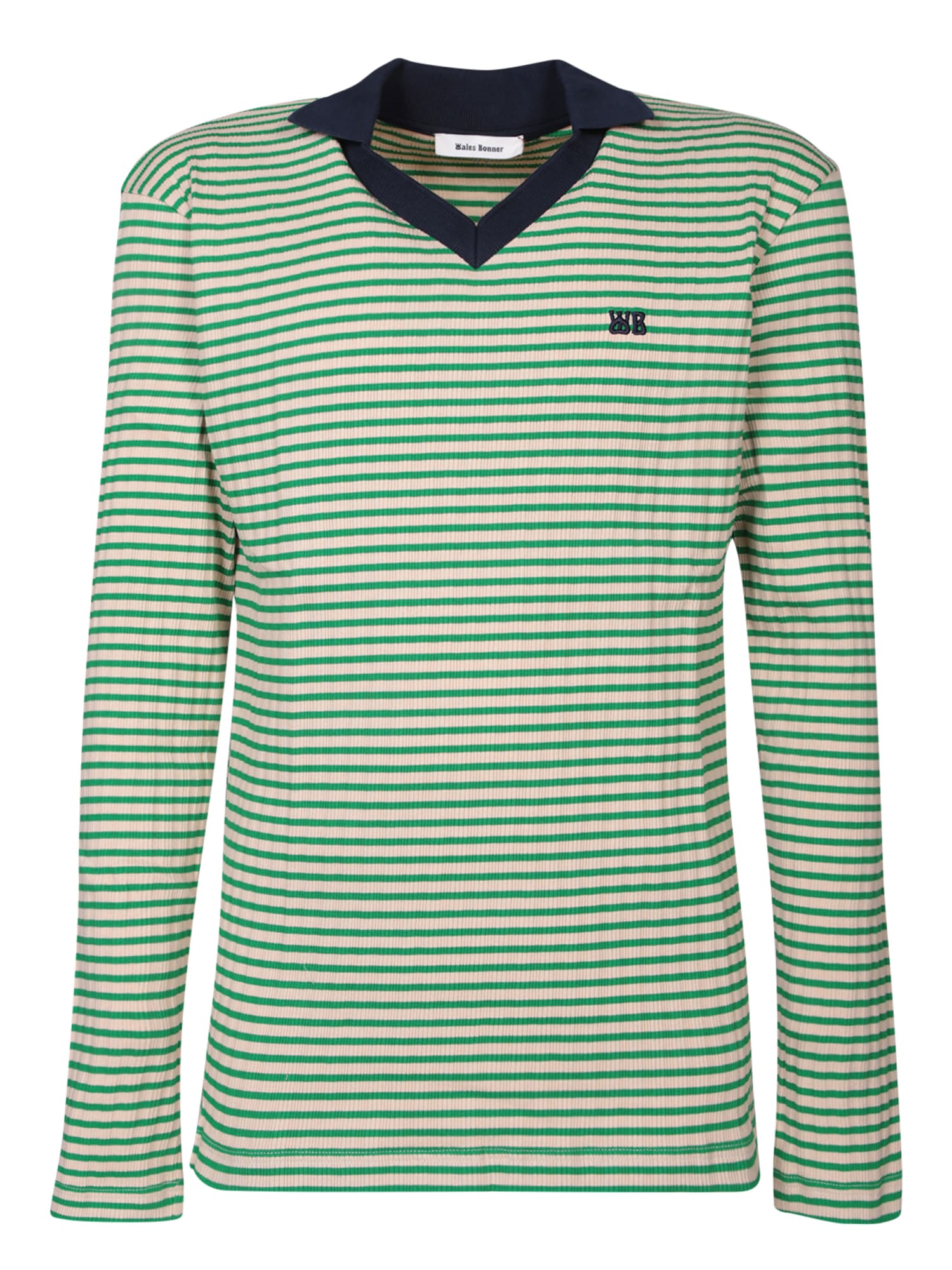 Sonic Striped Green Polo Shirt