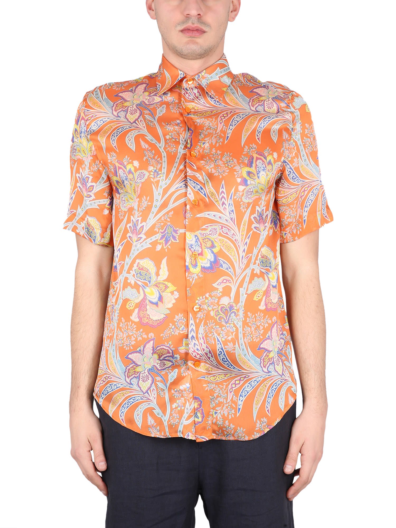 ETRO FLORAL PRINT SHIRT