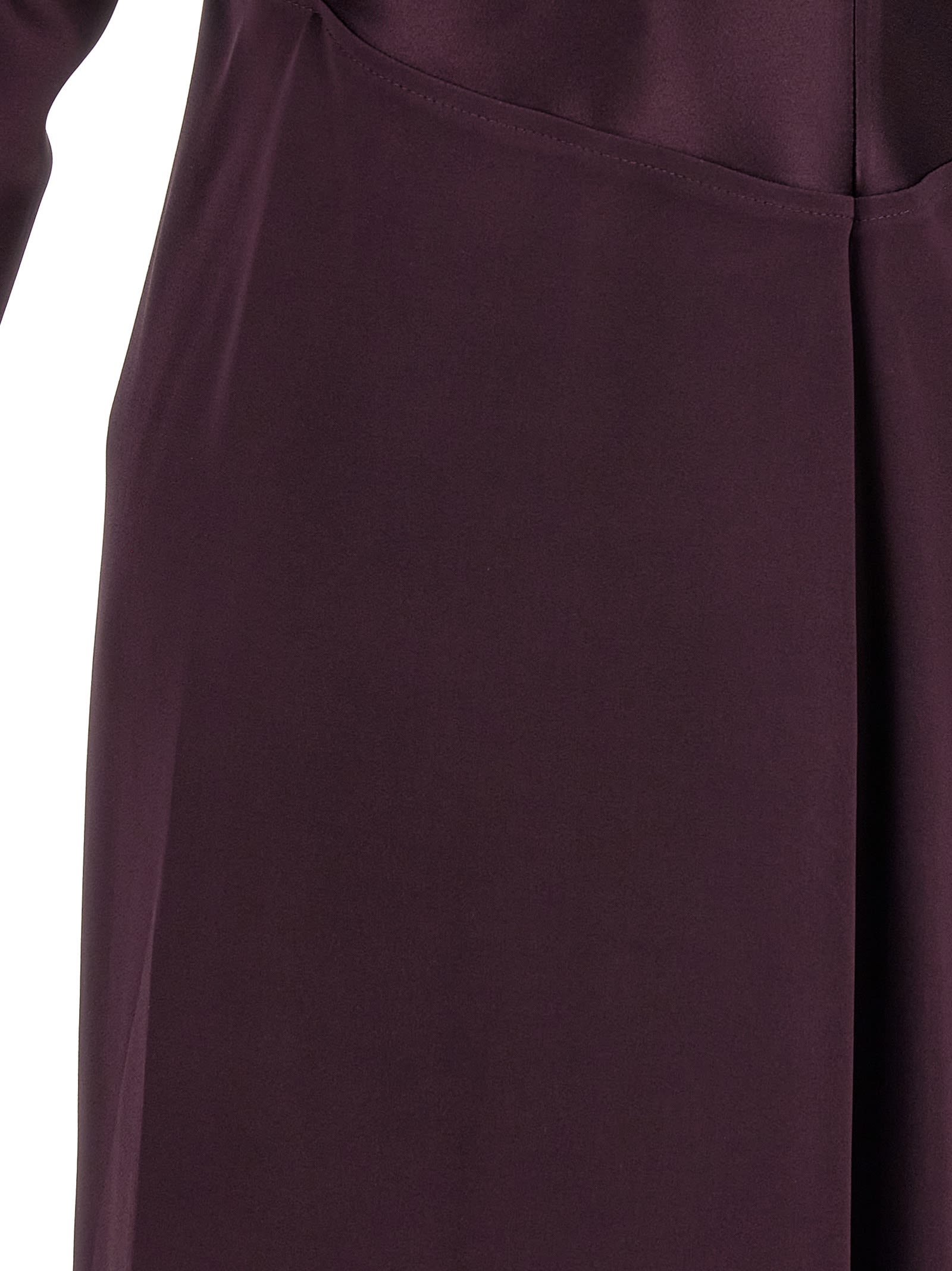 VICTORIA BECKHAM KEYHOLE DOLMAN MIDI DRESS 
