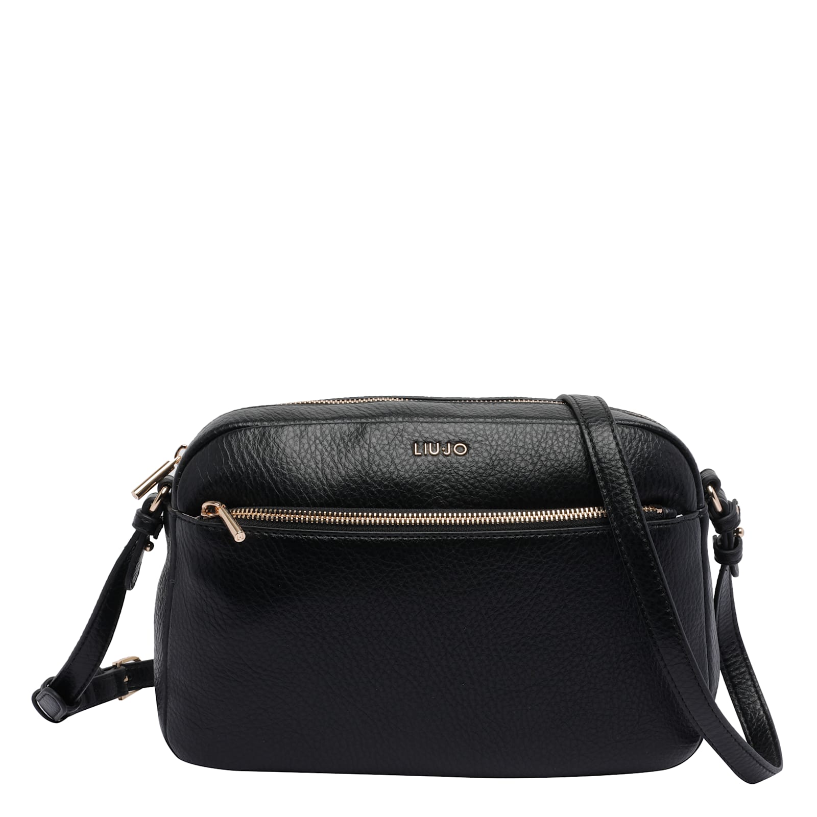 Liu •jo Versatile Shoulder Bag Featuring Multiple Pockets In Black