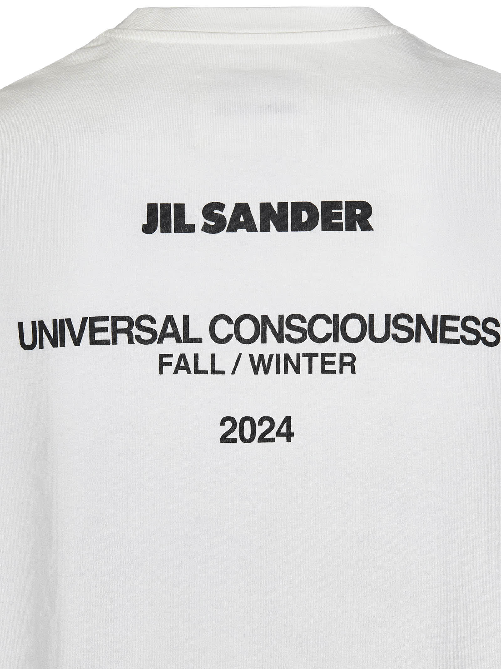 Shop Jil Sander T-shirt In White