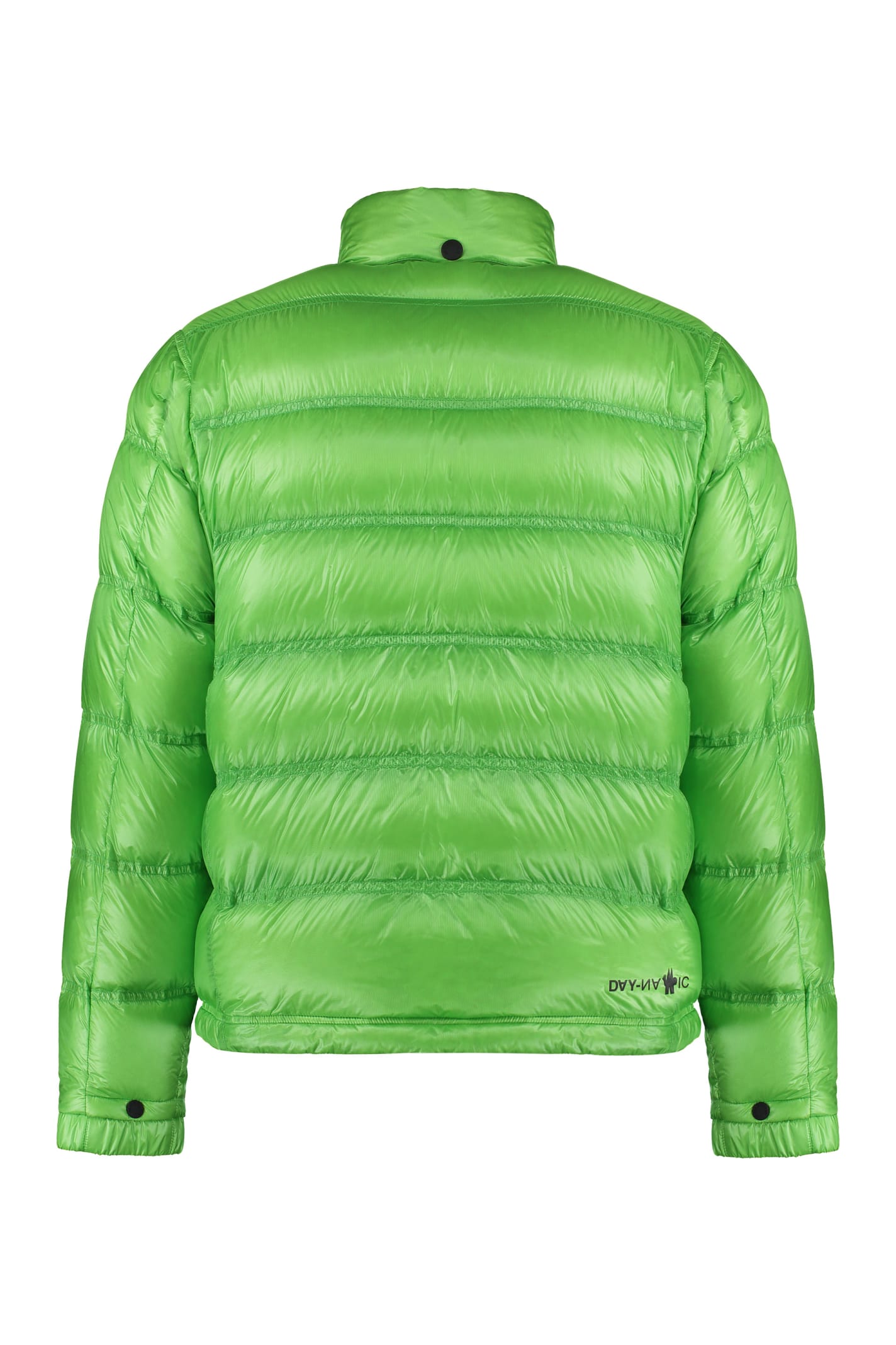 Shop Moncler Raffort Short Down Jacket In Green