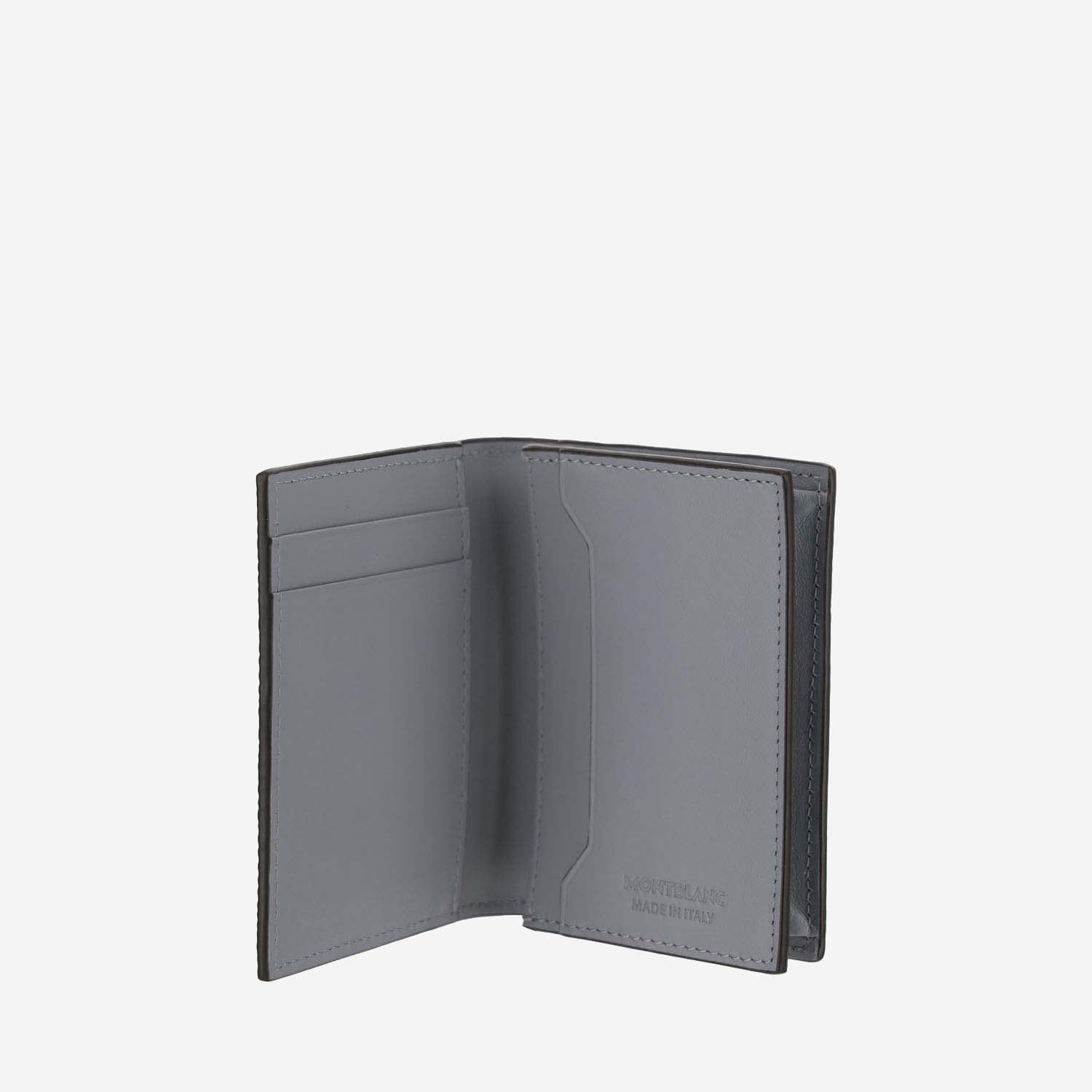 Shop Montblanc Card Case 4 Compartments 4810 In Steel