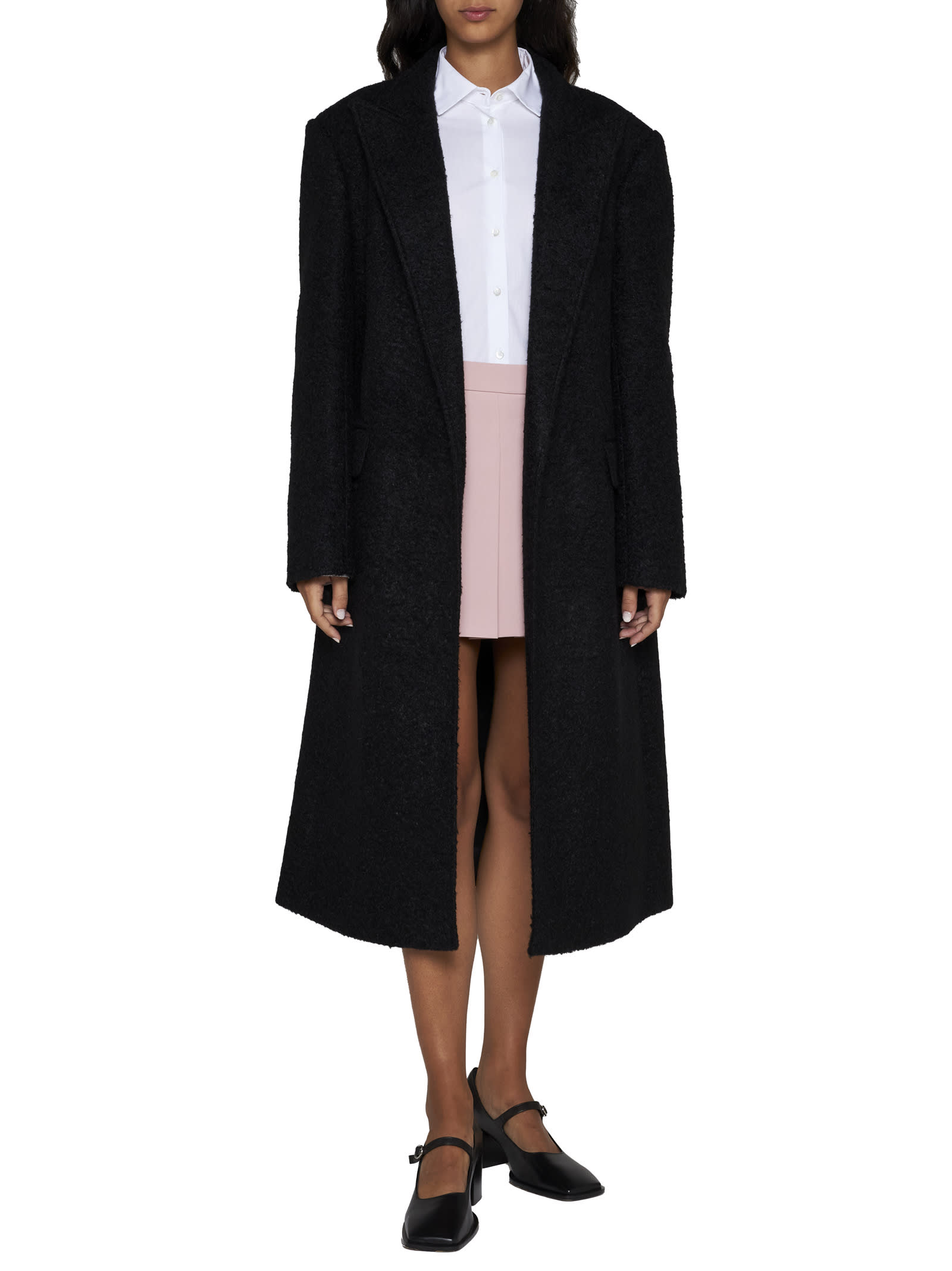 Shop Blanca Vita Coat In Onice